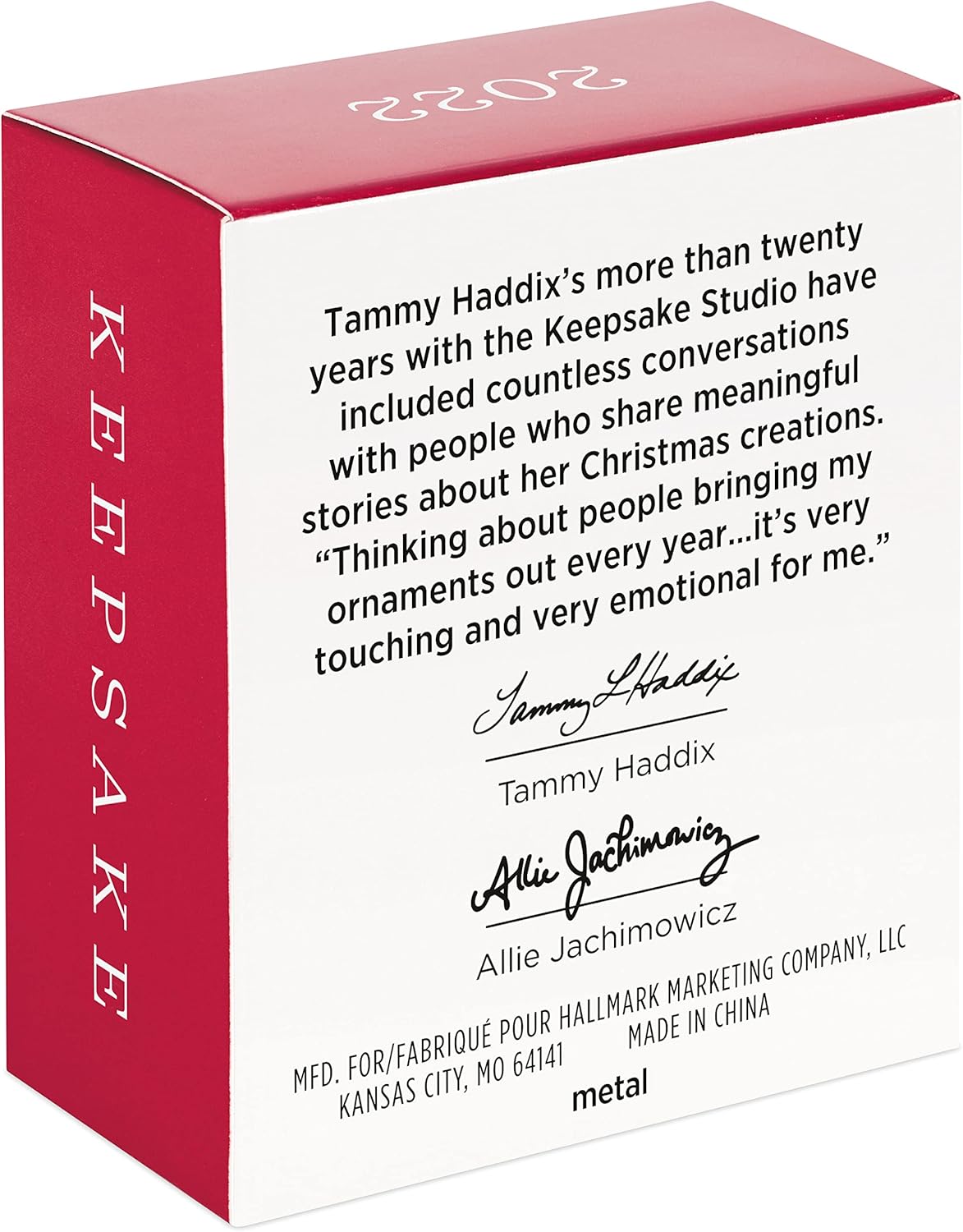 2022 Cute Lil' Cake Hallmark Ornament (Wedding) QHX3086