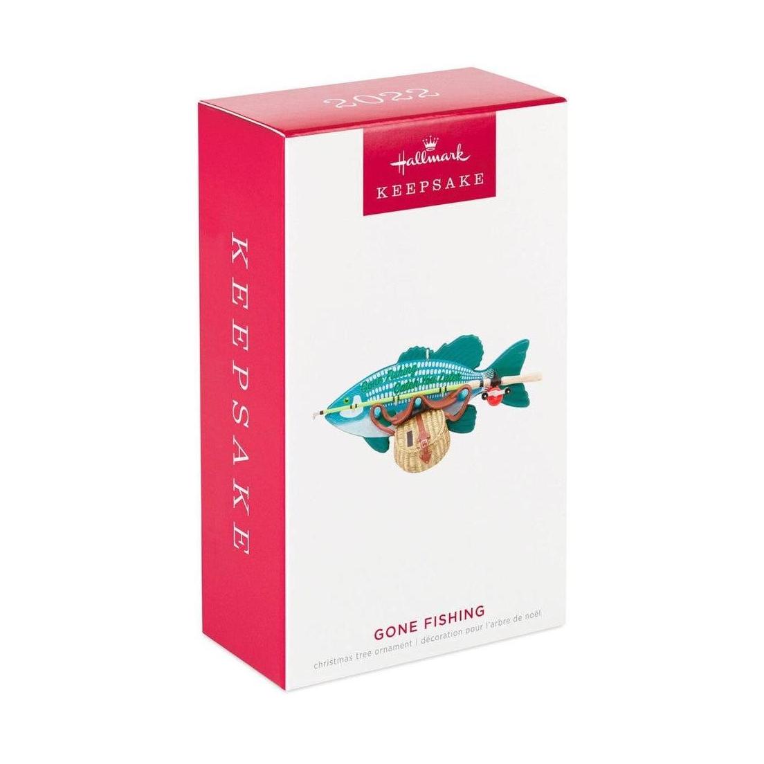 2022 Gone Fishing Hallmark Ornament (Fishing) QGO3706