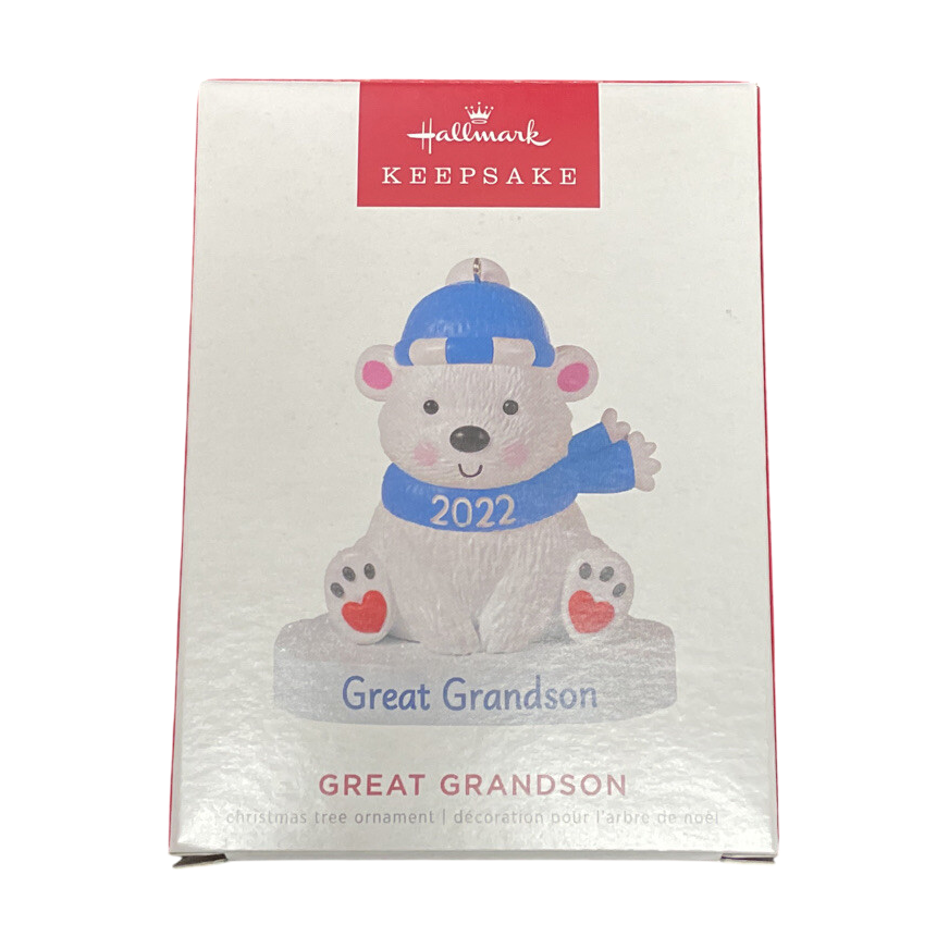 2022 Great GrandSon Hallmark Ornament (Family) QGO2346