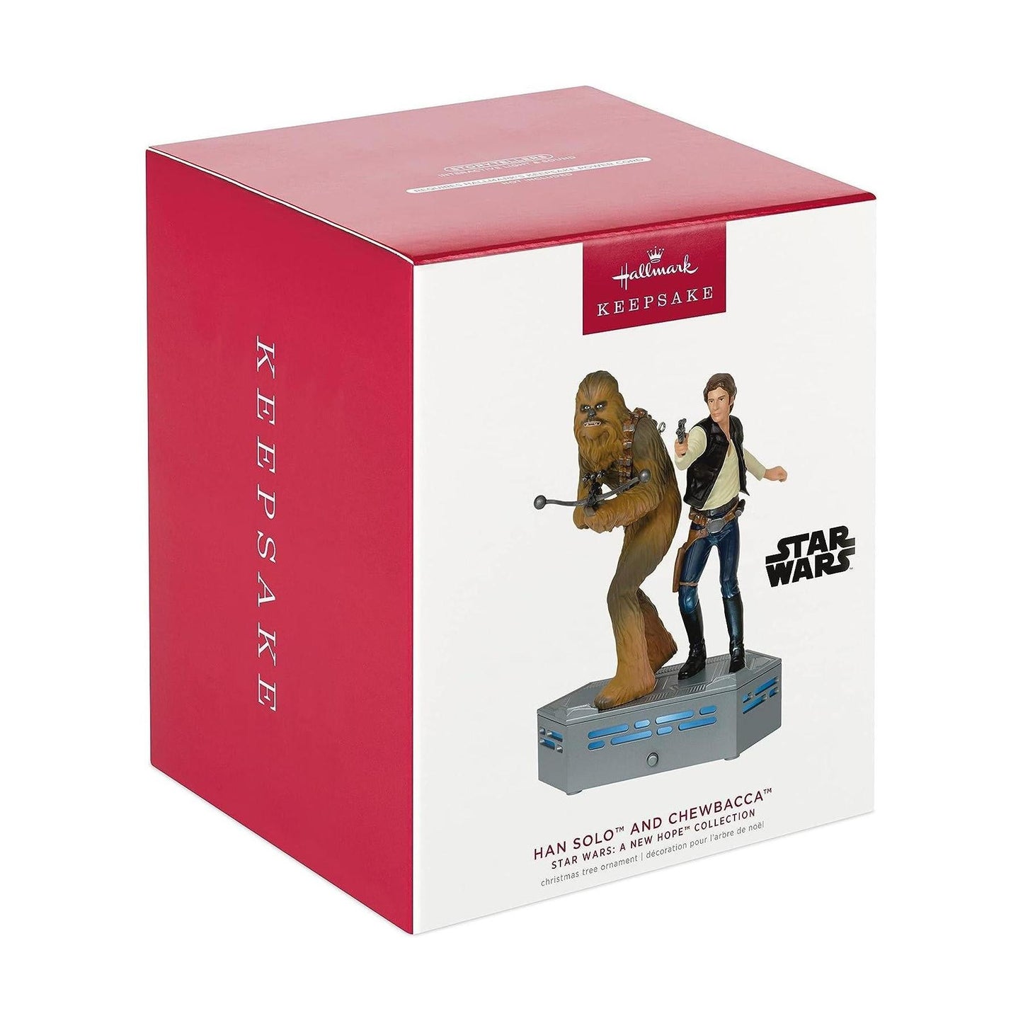 QXI7023 2022 Han Solo and Chewbacca (Star Wars: A New Hope) Image3