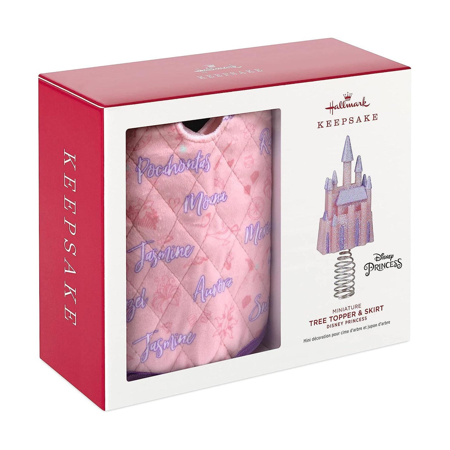 QSB6263 2022 Miniature Tree Topper & Skirt (Disney Princess) Image4