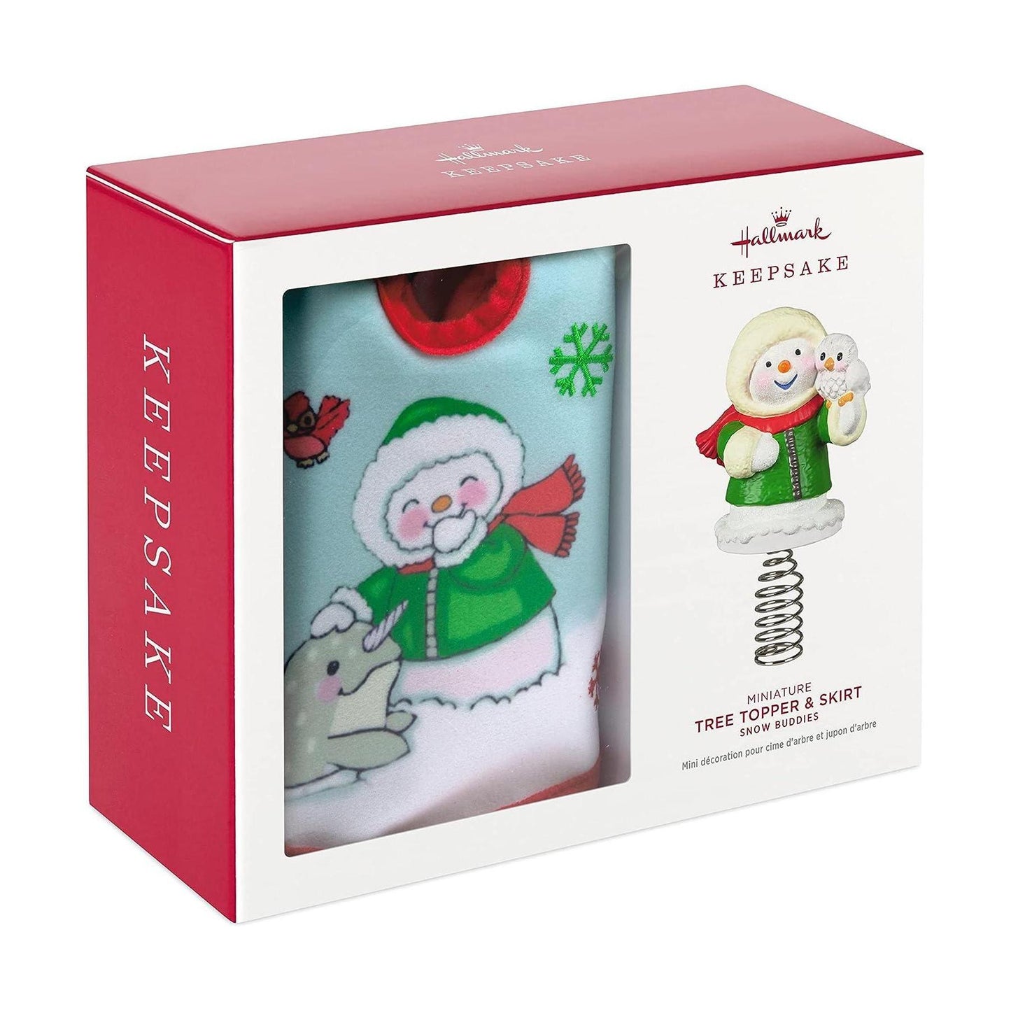 QSB6236 2022 Tree Topper & Skirt (Snow Buddies) Image4