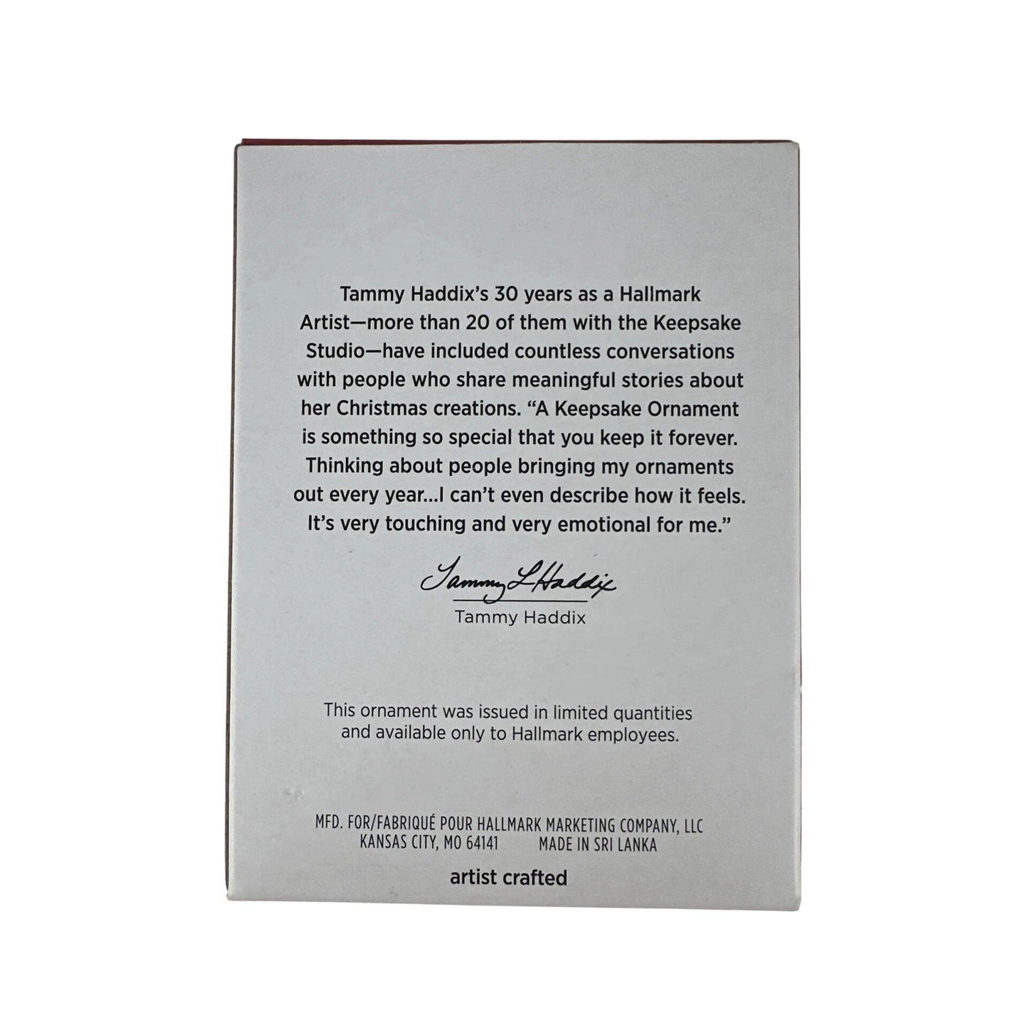 2023 A Big Thank You! Hallmark Ornament (Frosty Fun Decade) LPR3677