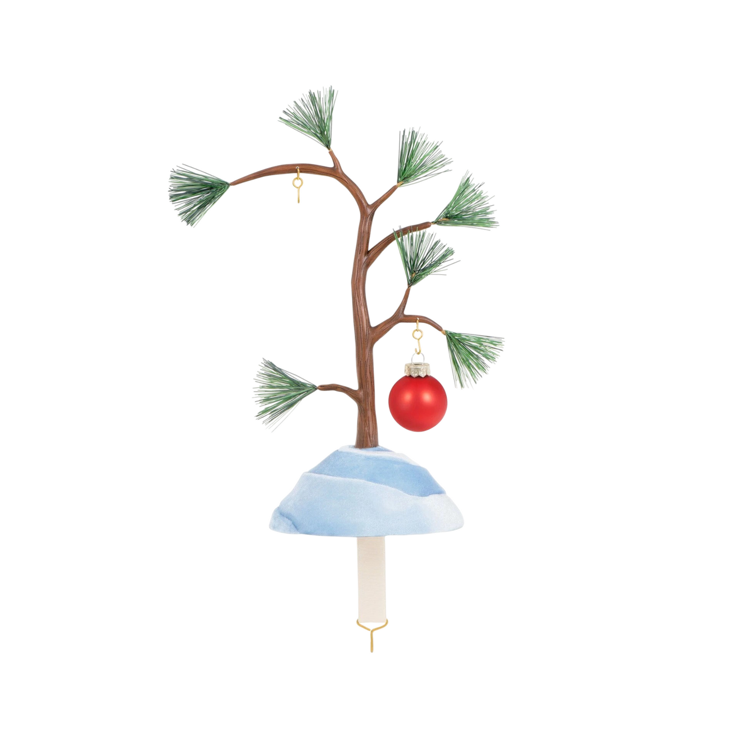 2023 A Charlie Brown Christmas Ornament and Stocking Hanger Hallmark Ornament (Peanuts) QSB6299