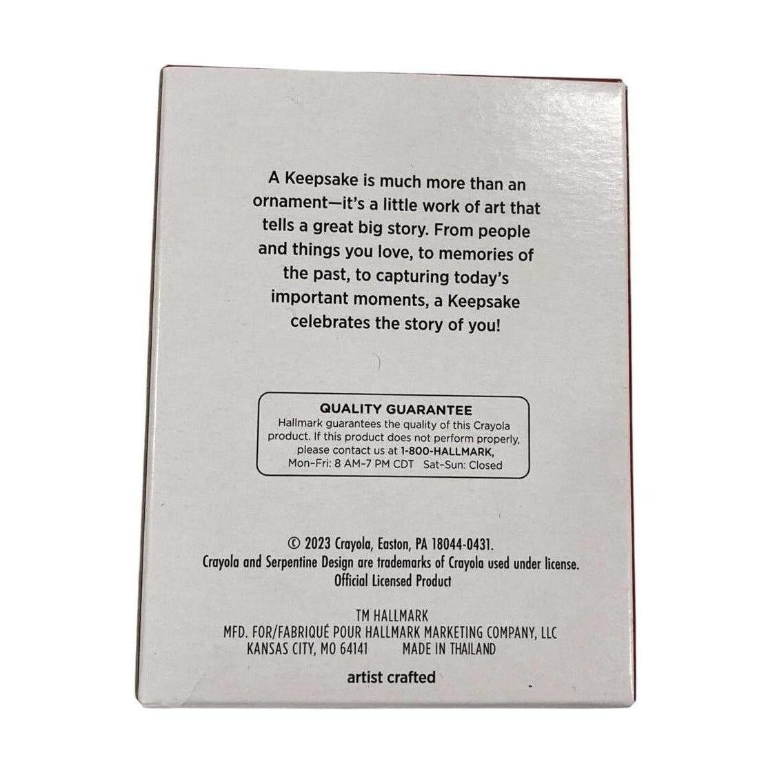 2023 Colors of the World Hallmark Ornament (Crayola) QXI7347