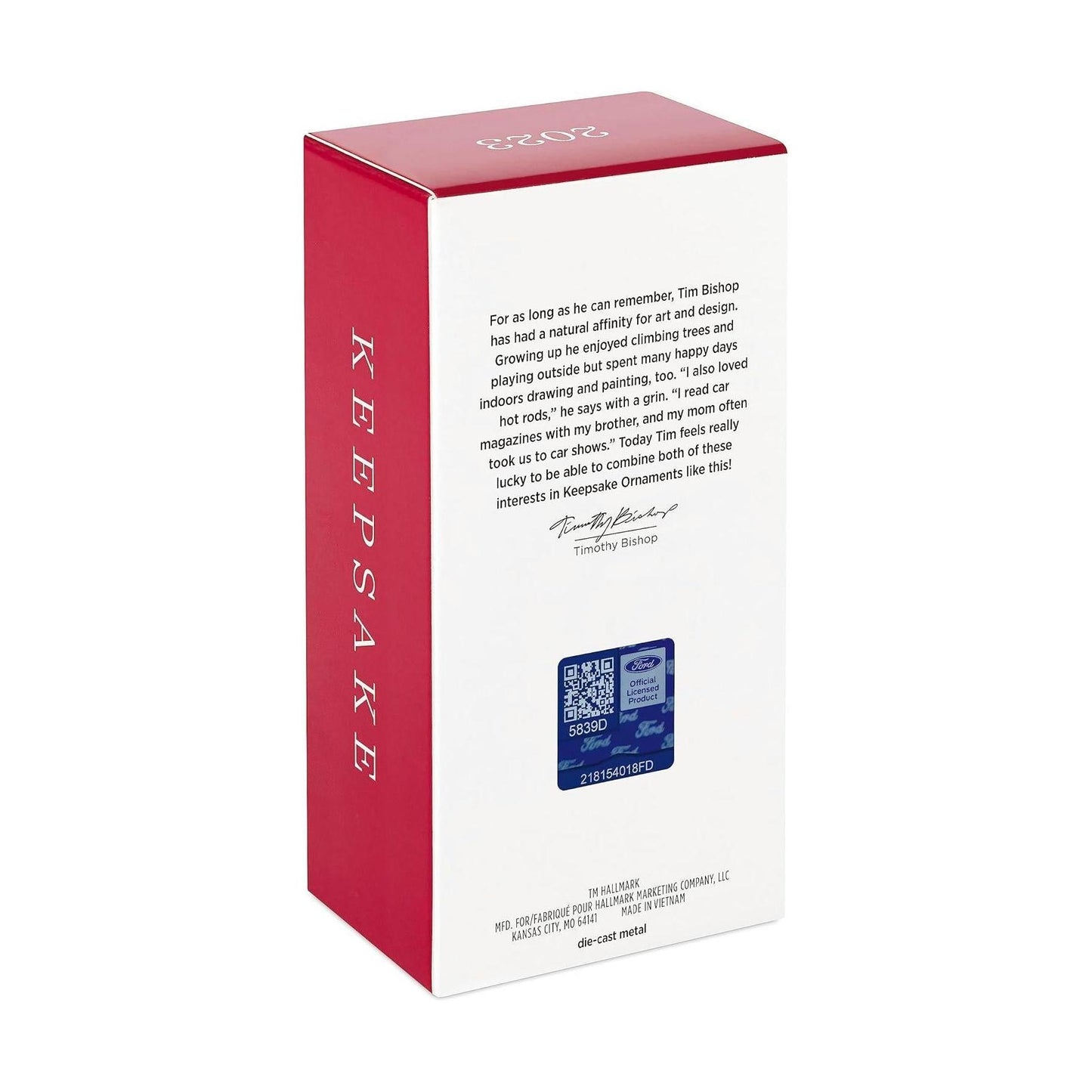 2023 Hallmark Ornament (2022) Ford F-150 Lightning Hallmark Ornament (All‑American Trucks) QXI6017 Image6