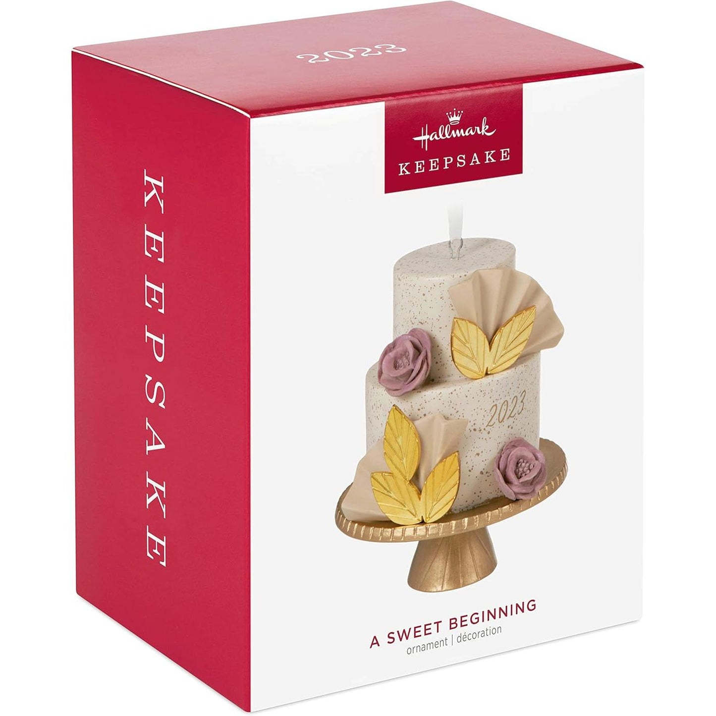 2023 A Sweet Beginning Hallmark Ornament (Wedding) QHX3067