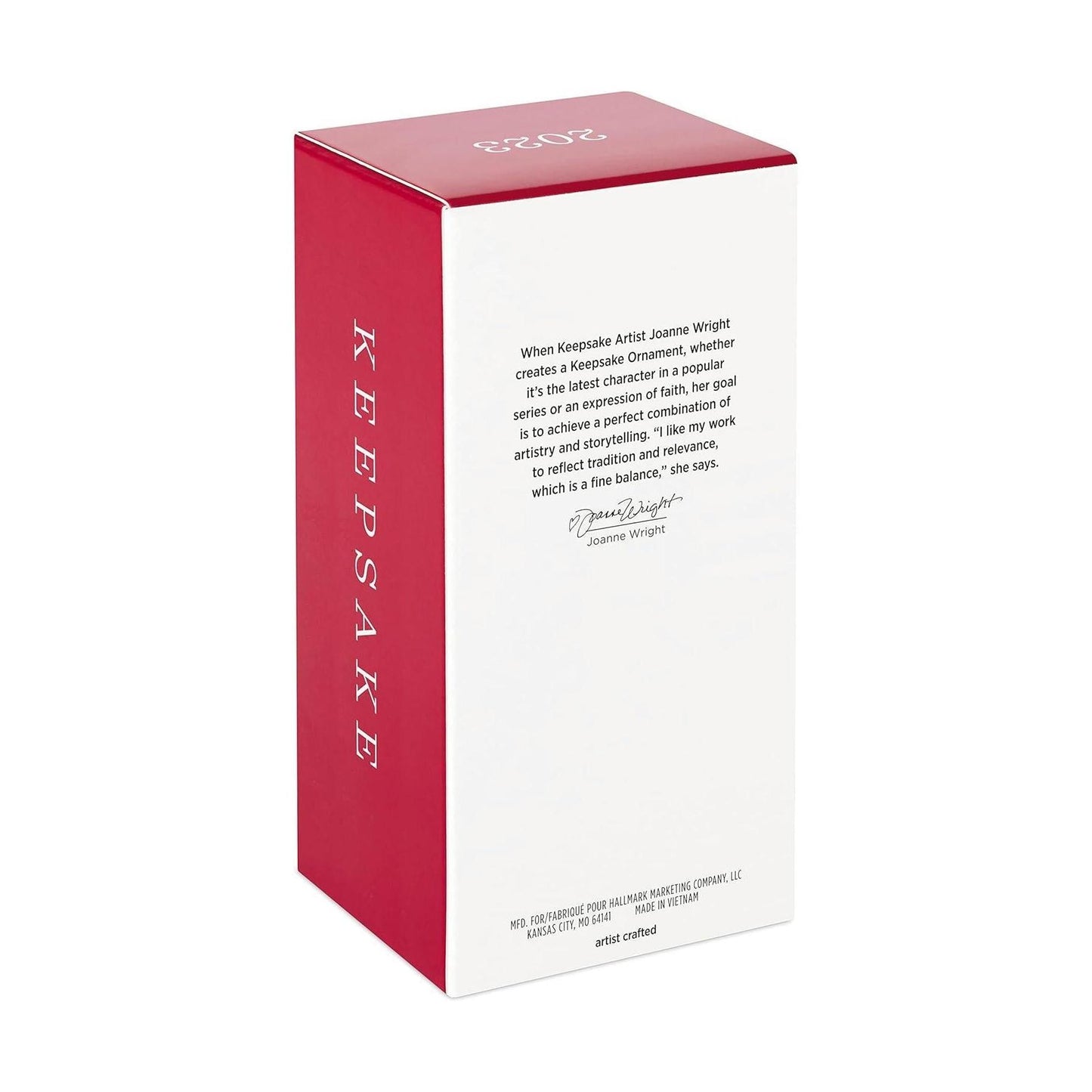 2023 Angel of Adoration Hallmark Ornament (Angel) QSM7857