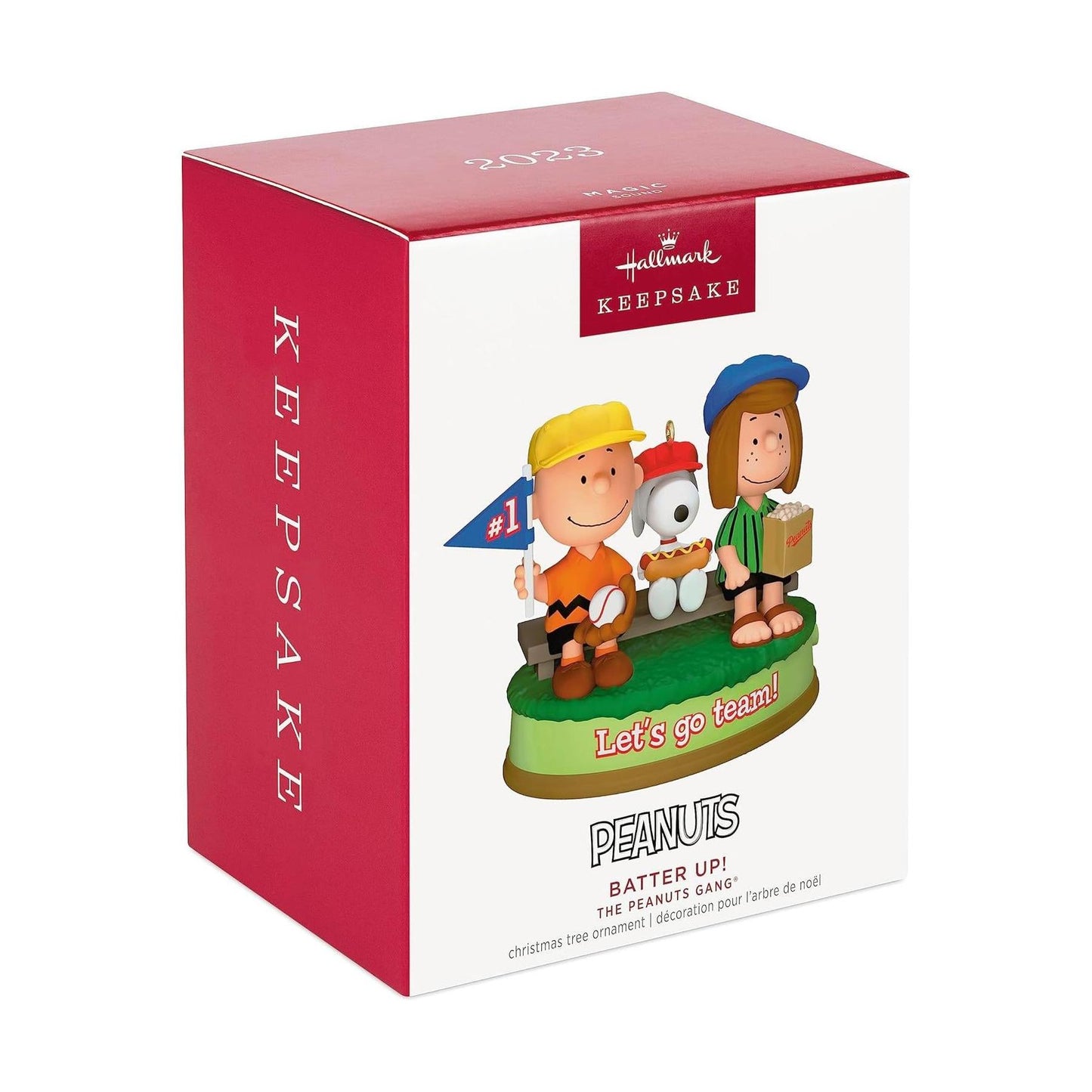 2023 Batter Up! Hallmark Ornament (Peanuts) QXI7059