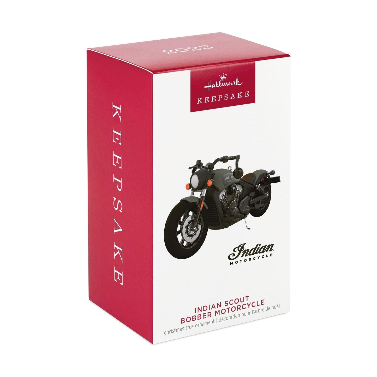 2023 Indian Motorcycle - Scout Bobber Hallmark Ornament (Motorcycle) QXI6037