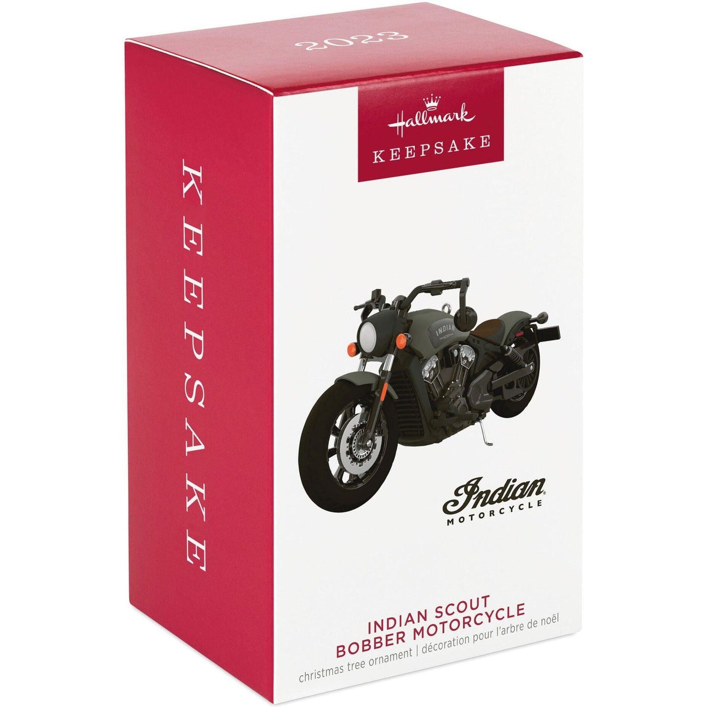2023 Indian Motorcycle - Scout Bobber Hallmark Ornament (Motorcycle) QXI6037