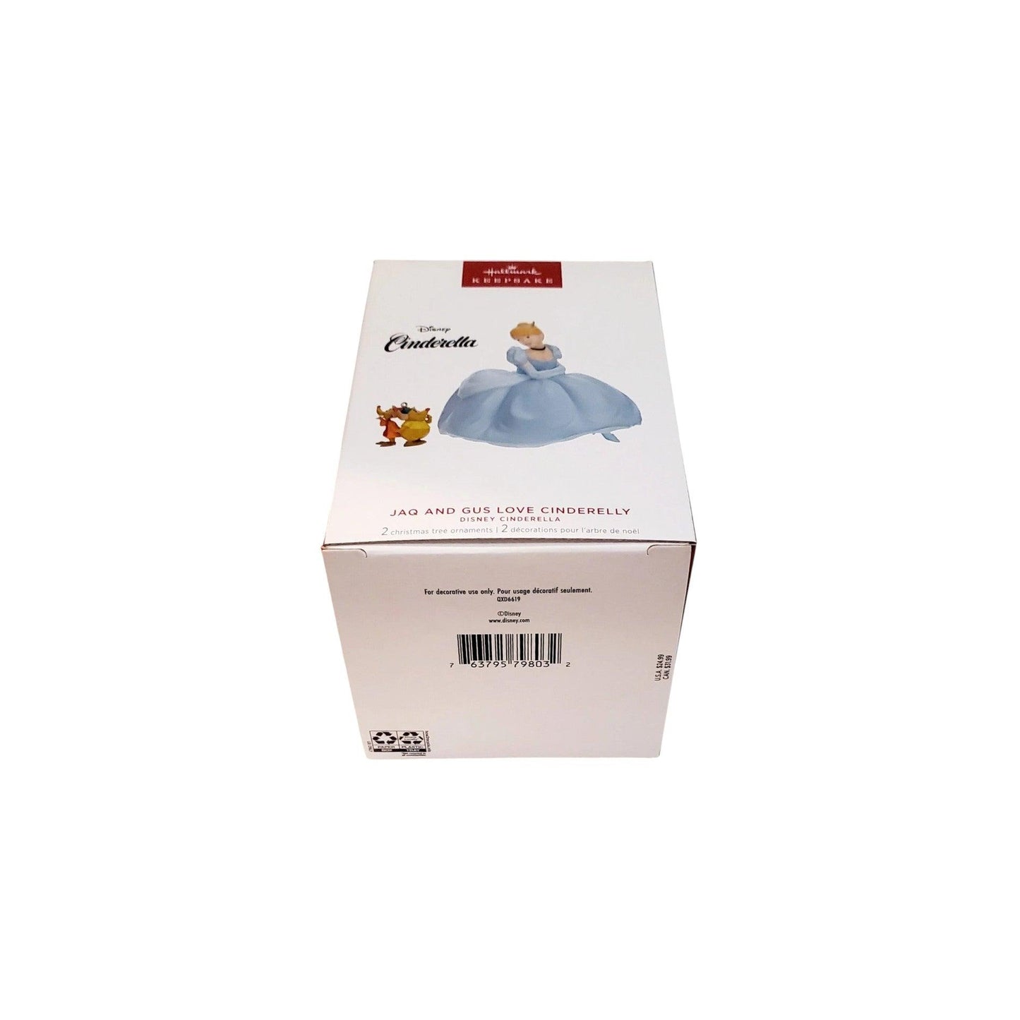 2023 Jaq and Gus Love Cinderelly (Cinderella) Hallmark Ornament QXD6619 Image7