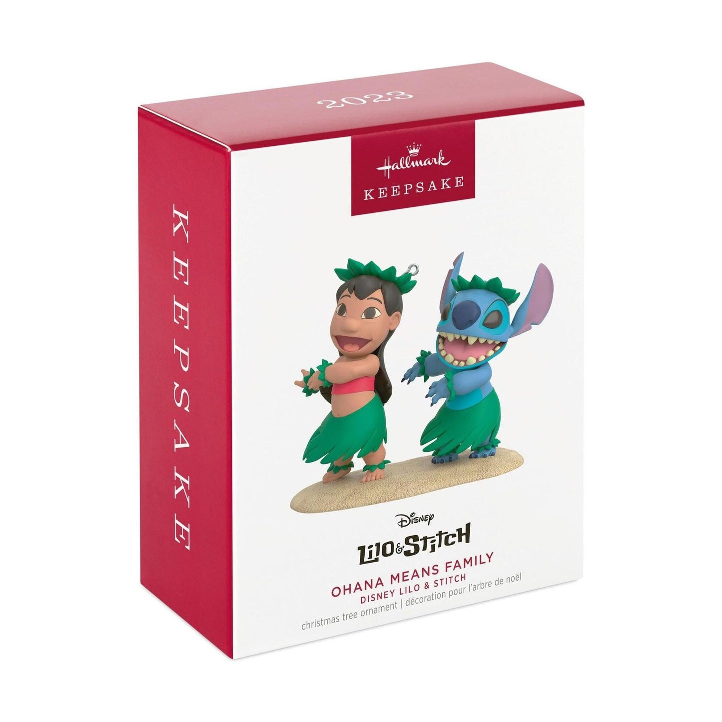 2023 Ohana Means Family Hallmark Ornament (Lilo & Stitch) QXD6597