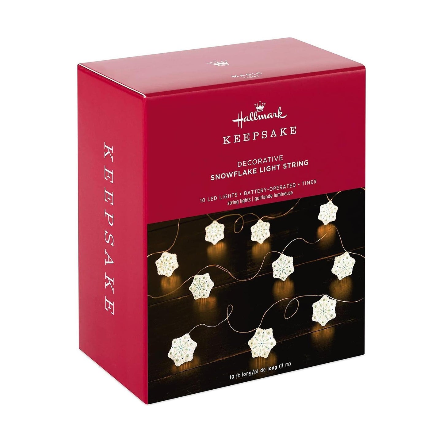 QSB6297 2023 Snowflake Light String (Snowflake) Image2