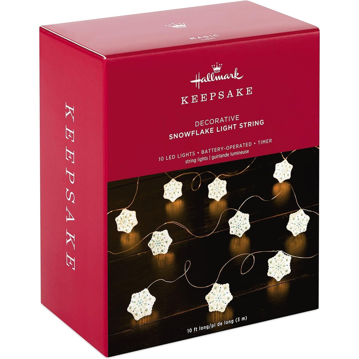 QSB6297 2023 Snowflake Light String (Snowflake) Image2