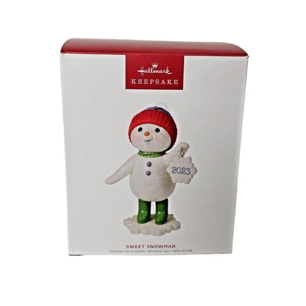 2023 Sweet Snowman Hallmark Ornament (Snowmen) QGO2777