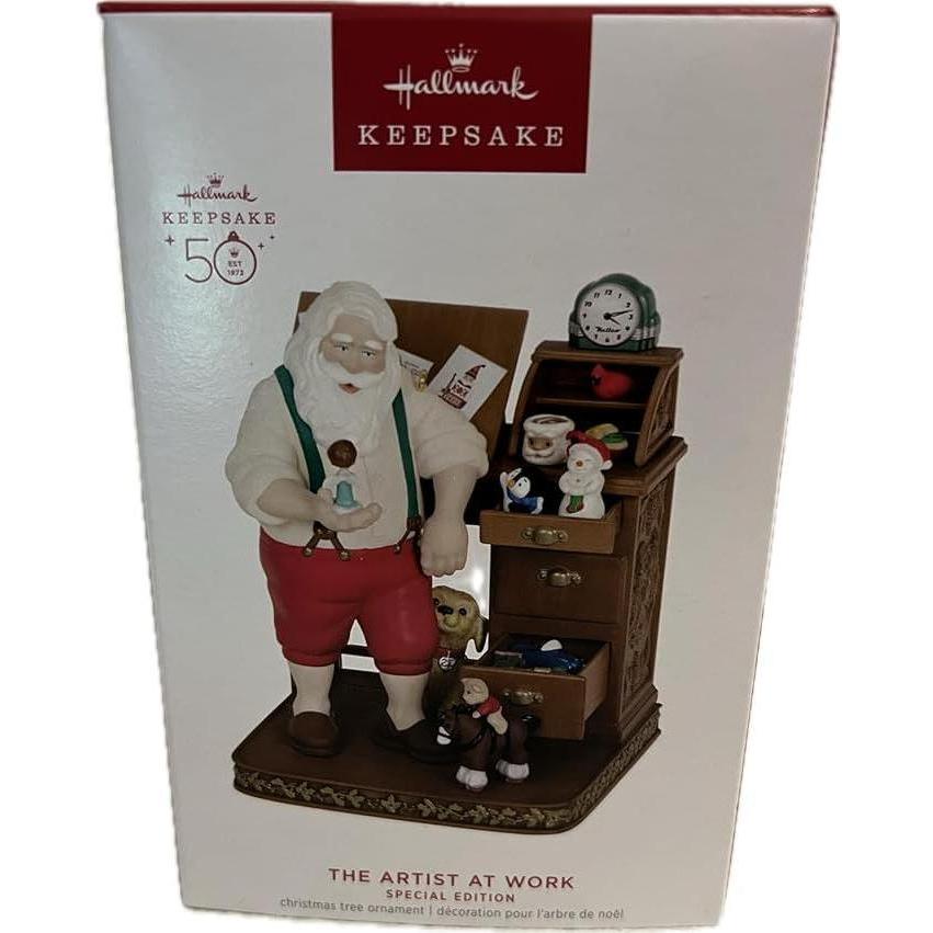 QGO2827 2023 The Artist at Work (Santa Claus) Image2