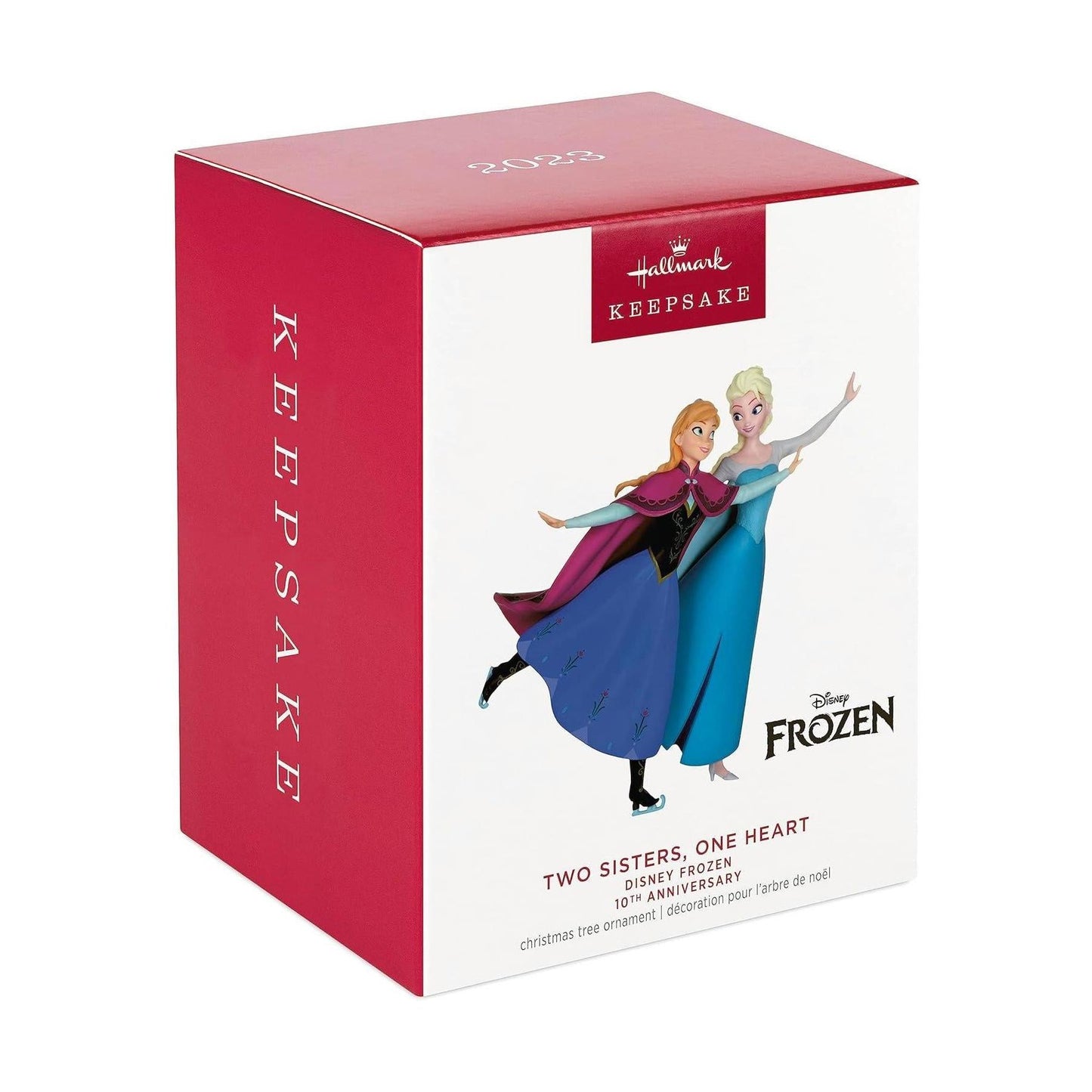 2023 Two Sisters, One Heart Hallmark Ornament (Frozen) QXD6599