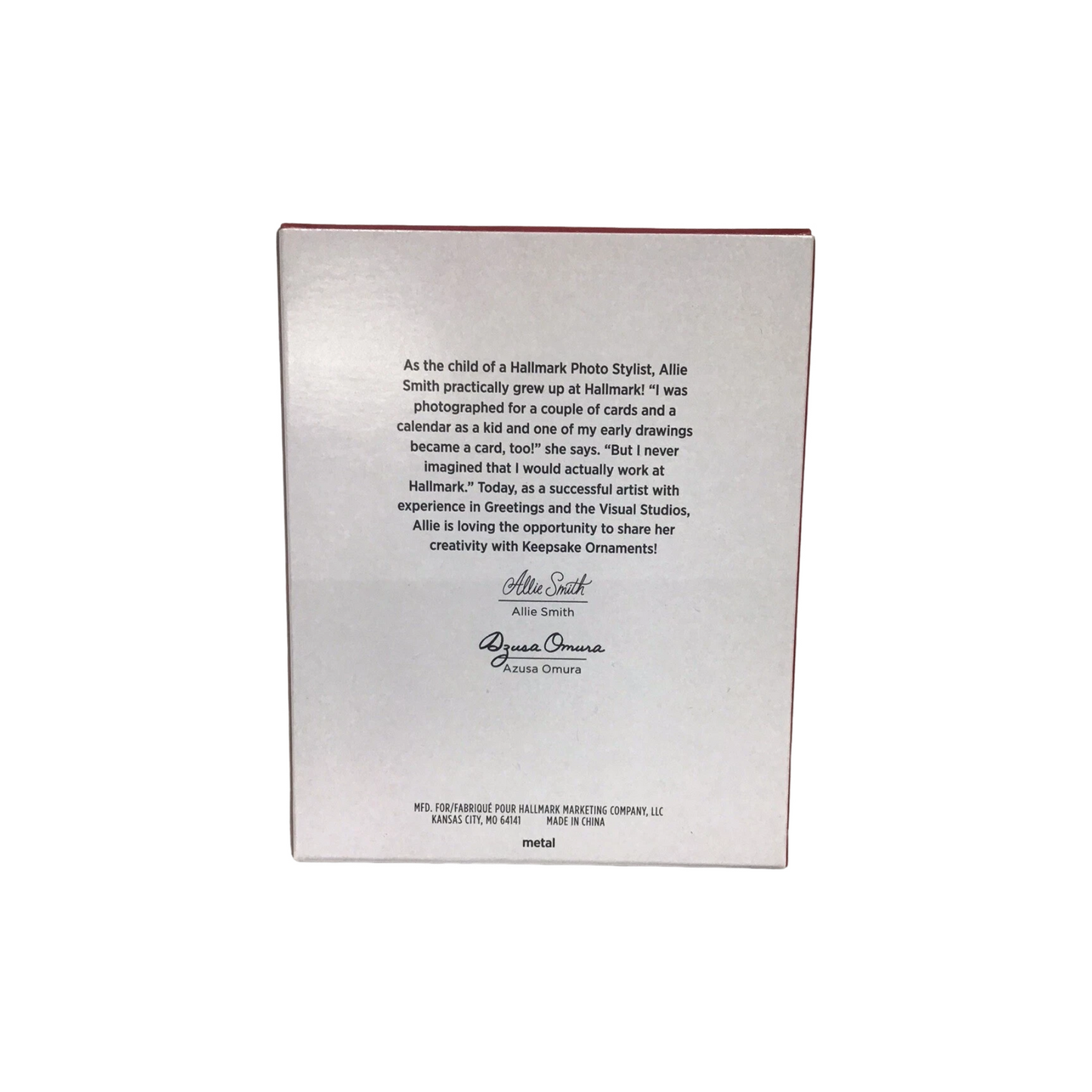 2023 We Tied the Knot! Hallmark Ornament (Photo Holder) QHX3059 Image5