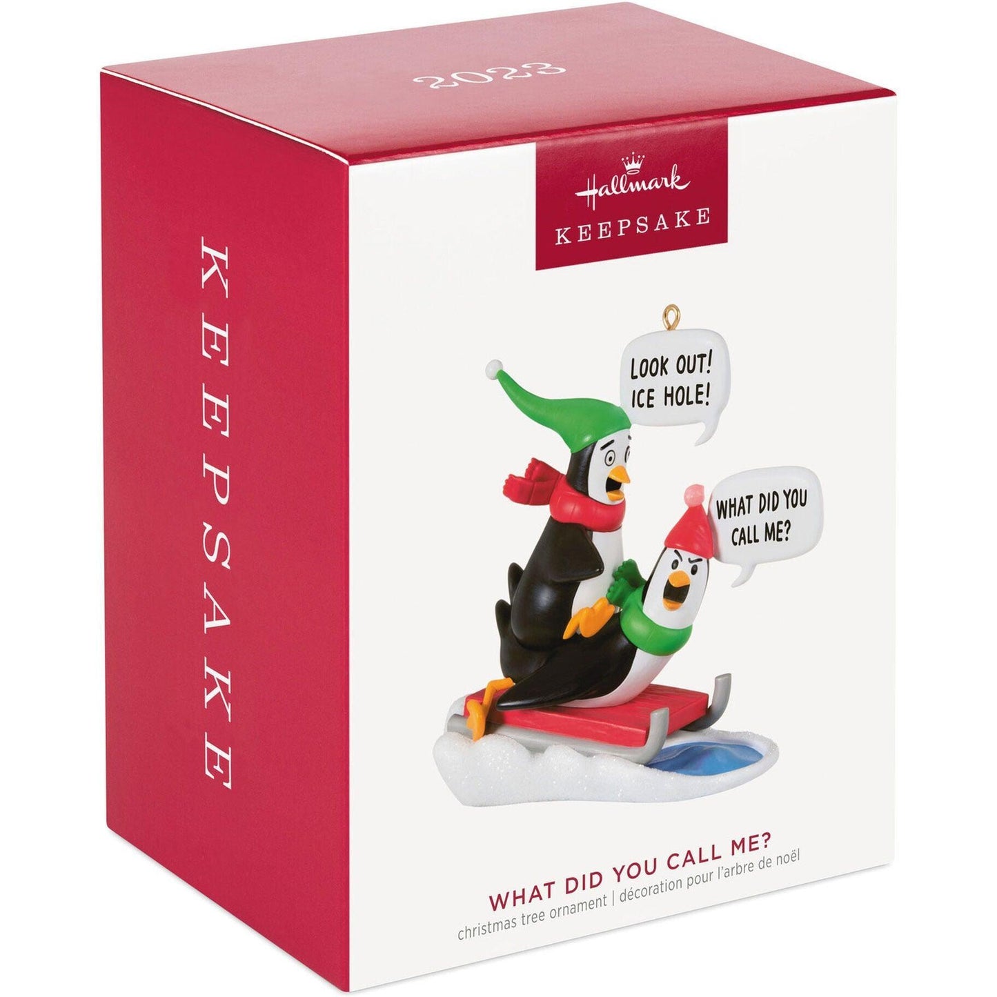 2023 What Did You Call Me? Hallmark Ornament (Penguins) QGO2867