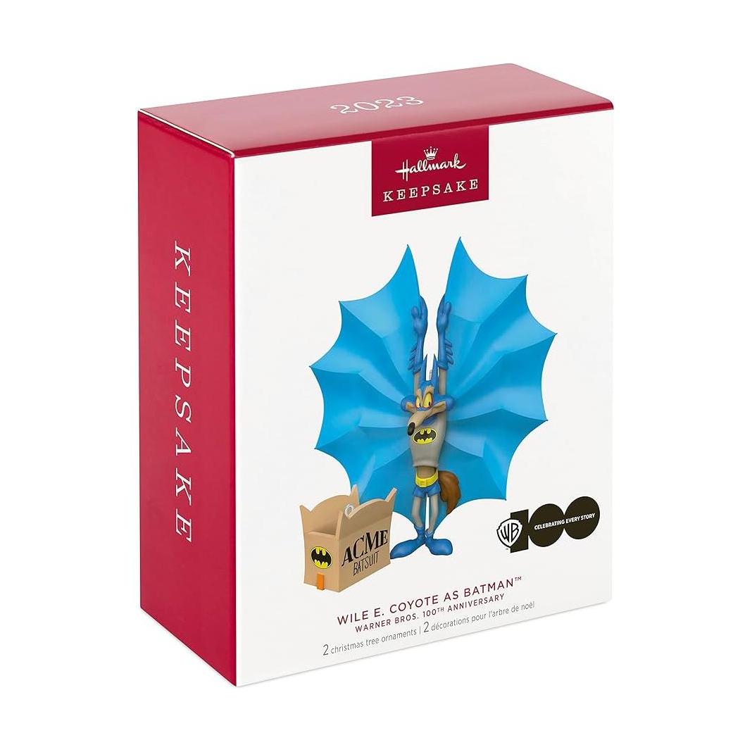 2023 Wile E. Coyote as Batman Hallmark Ornament (Looney Tunes) QXI6049