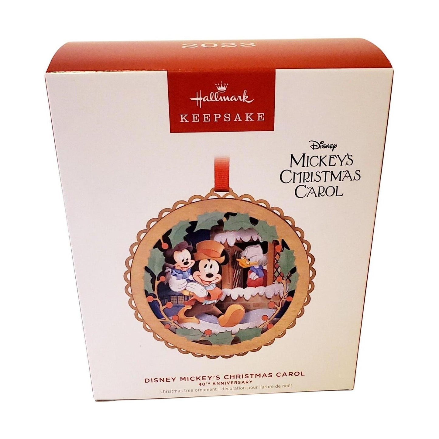 2023Disney Mickey's Christmas Carol Hallmark Ornament (Mickey's Christmas Carol) QXD6669