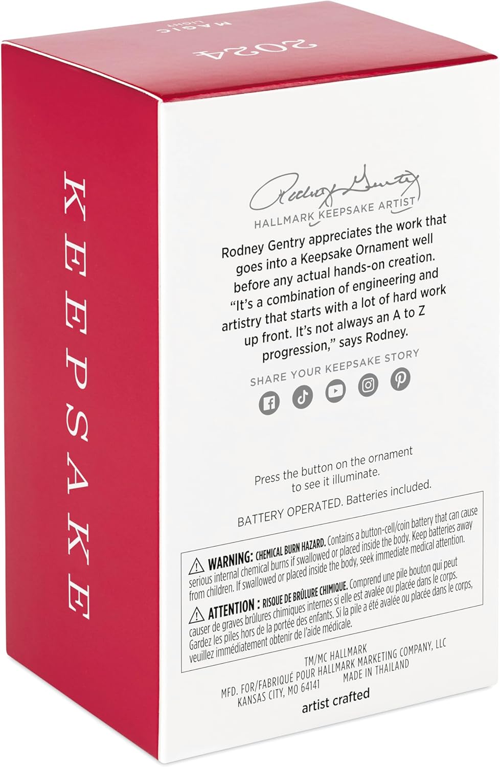 2024 It's Indescribably Beautiful! Hallmark Ornament (A Christmas Story) QXI7204