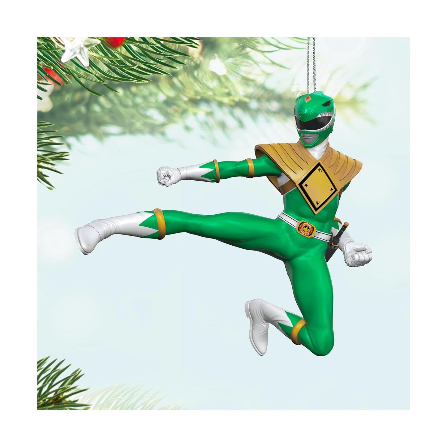 2024 Green Ranger Hallmark Ornament (Power Rangers) QXI7804