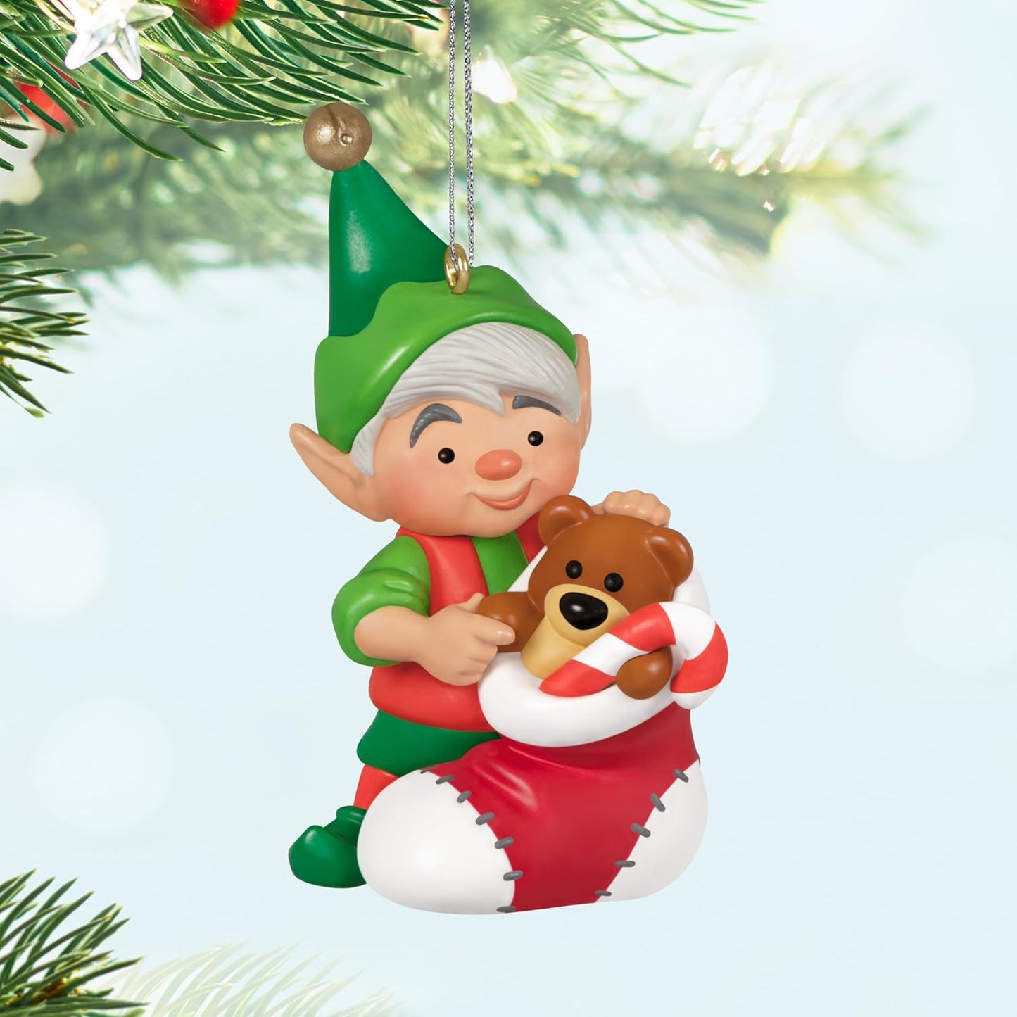 2024 North Pole Tree Trimmers Hallmark Ornament (North Pole Tree Trimmers) QXR8074