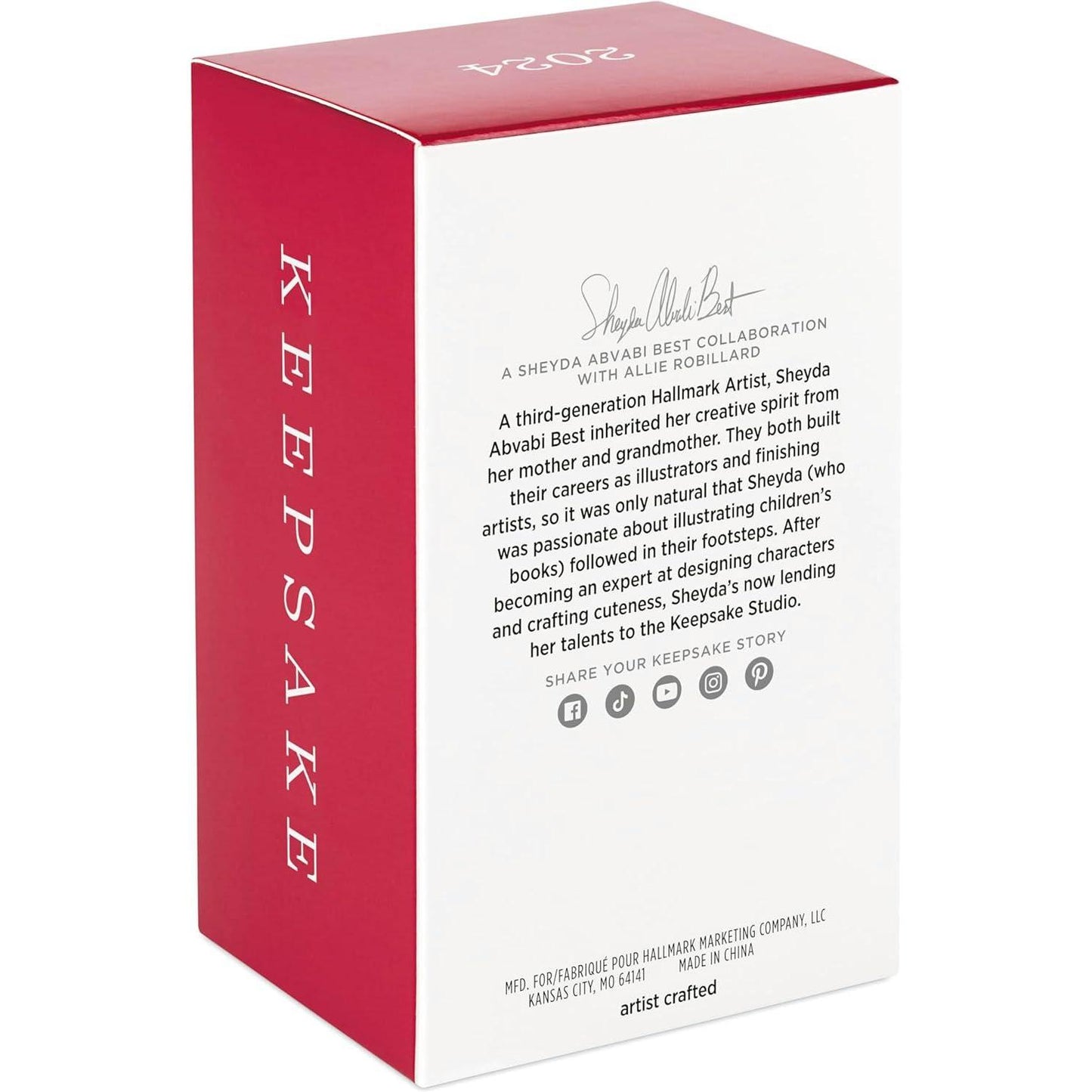 2024 Pieces of Happy Hallmark Ornament (Photo Holder) QHX3094