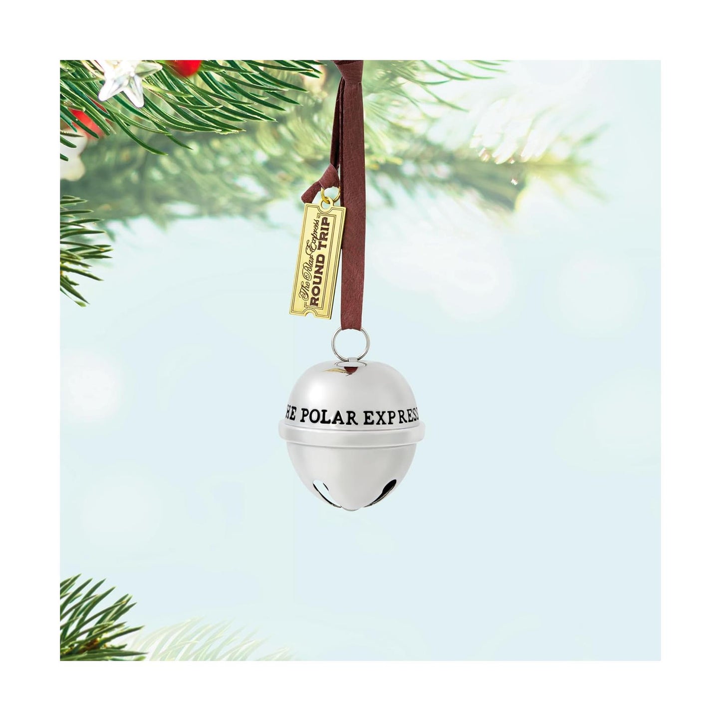 2024 Santa's Sleigh Bell Hallmark Ornament (The Polar Express) QXI7144