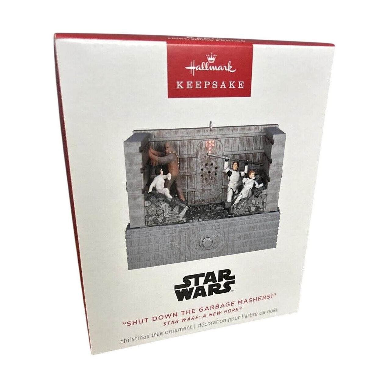 2024 “Shut Down the Garbage Mashers!” Hallmark Ornament (Star Wars) QXI7441