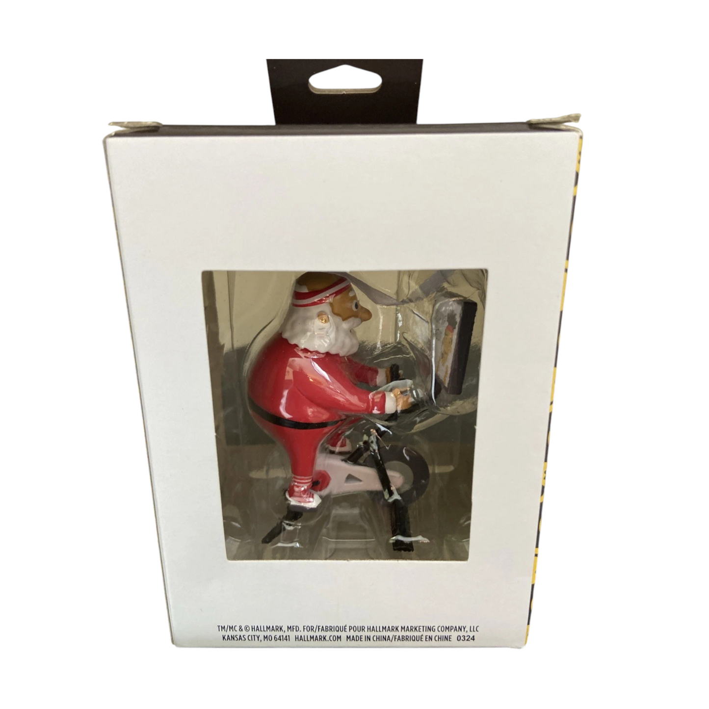 2024 Spin Class Santa Hallmark Ornament (Sports & Activities) 1HGO3292