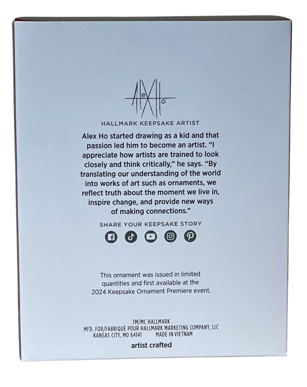 2024 Syndrome Hallmark Ornament (Disney) QXE3324