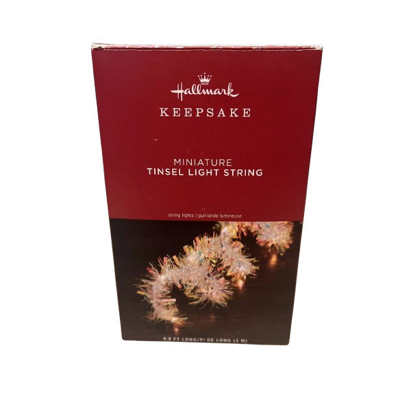 2024 Tinsel Light String Hallmark Ornament (Miniature) QSB6242