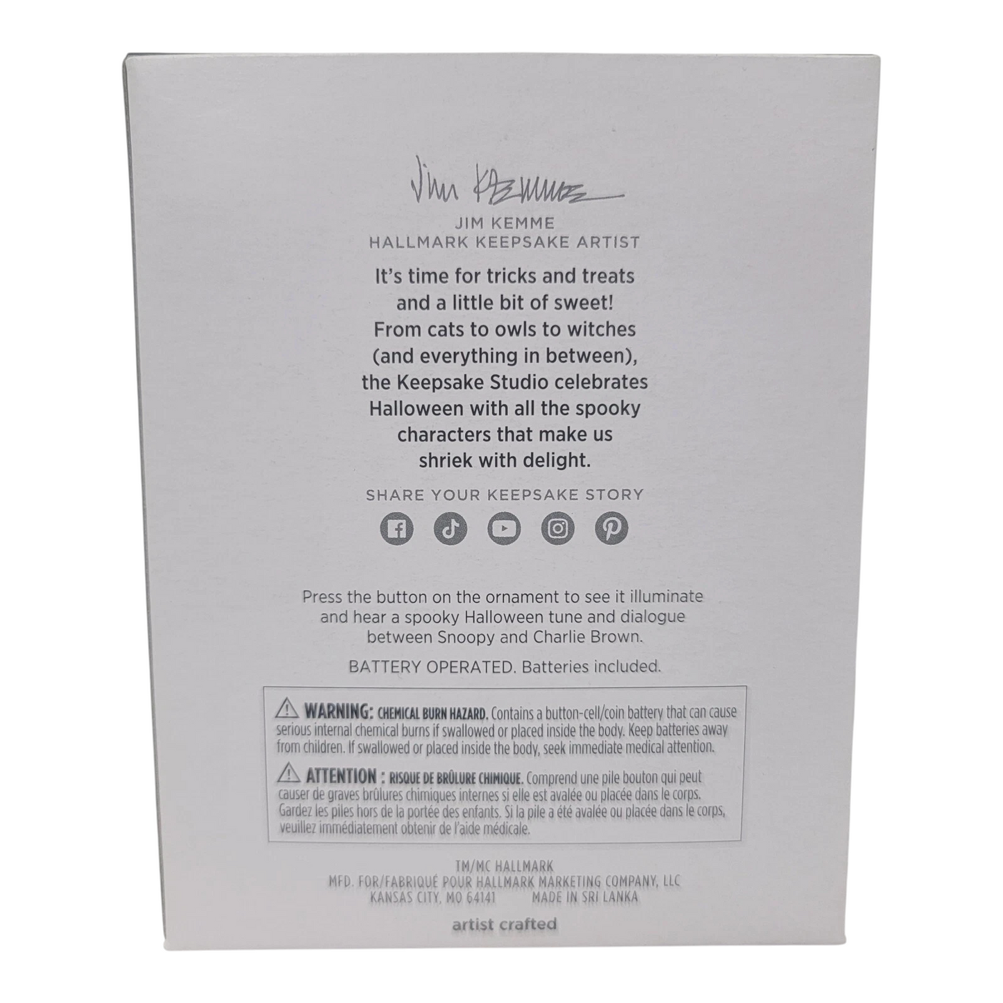 2024 Trick-or-Treating Pals (Peanuts)