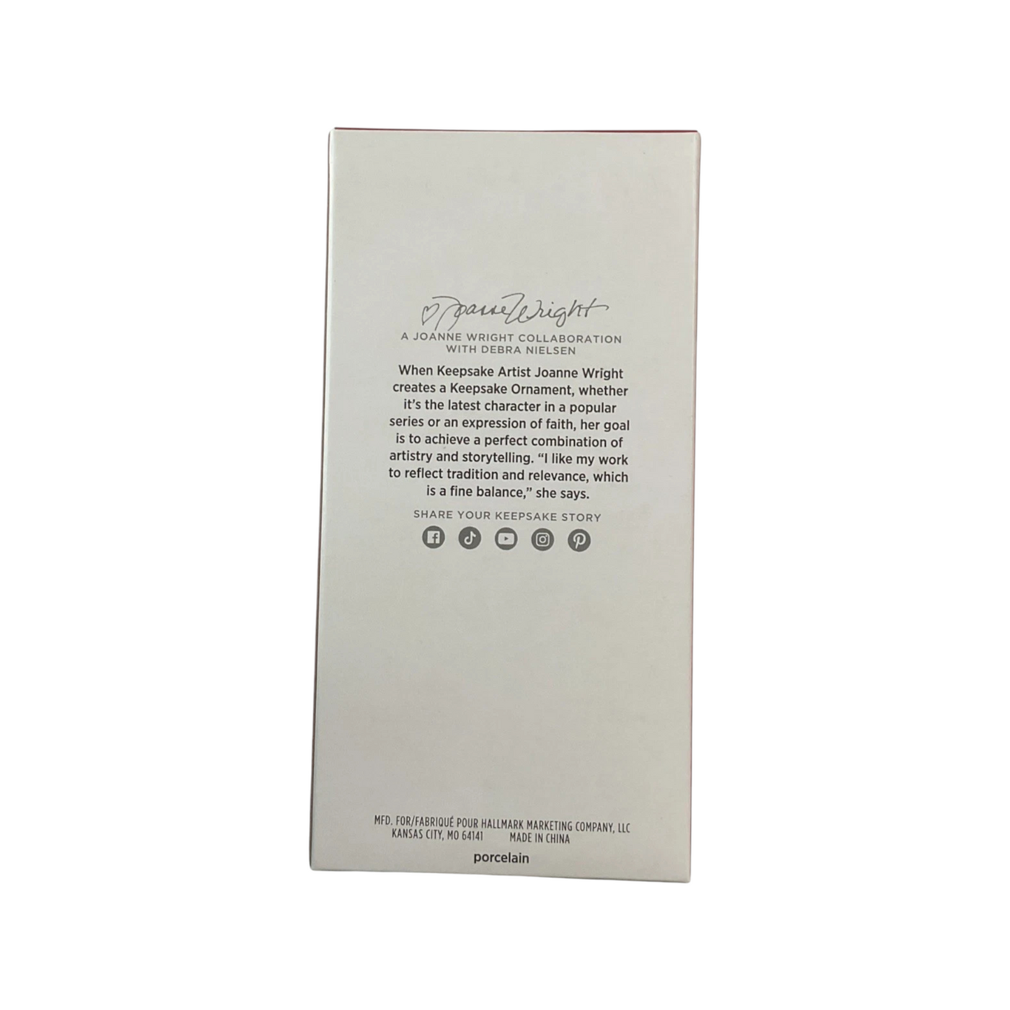 2024 Vintage Reindeer Hallmark Ornament (Reindeer) QGO3094