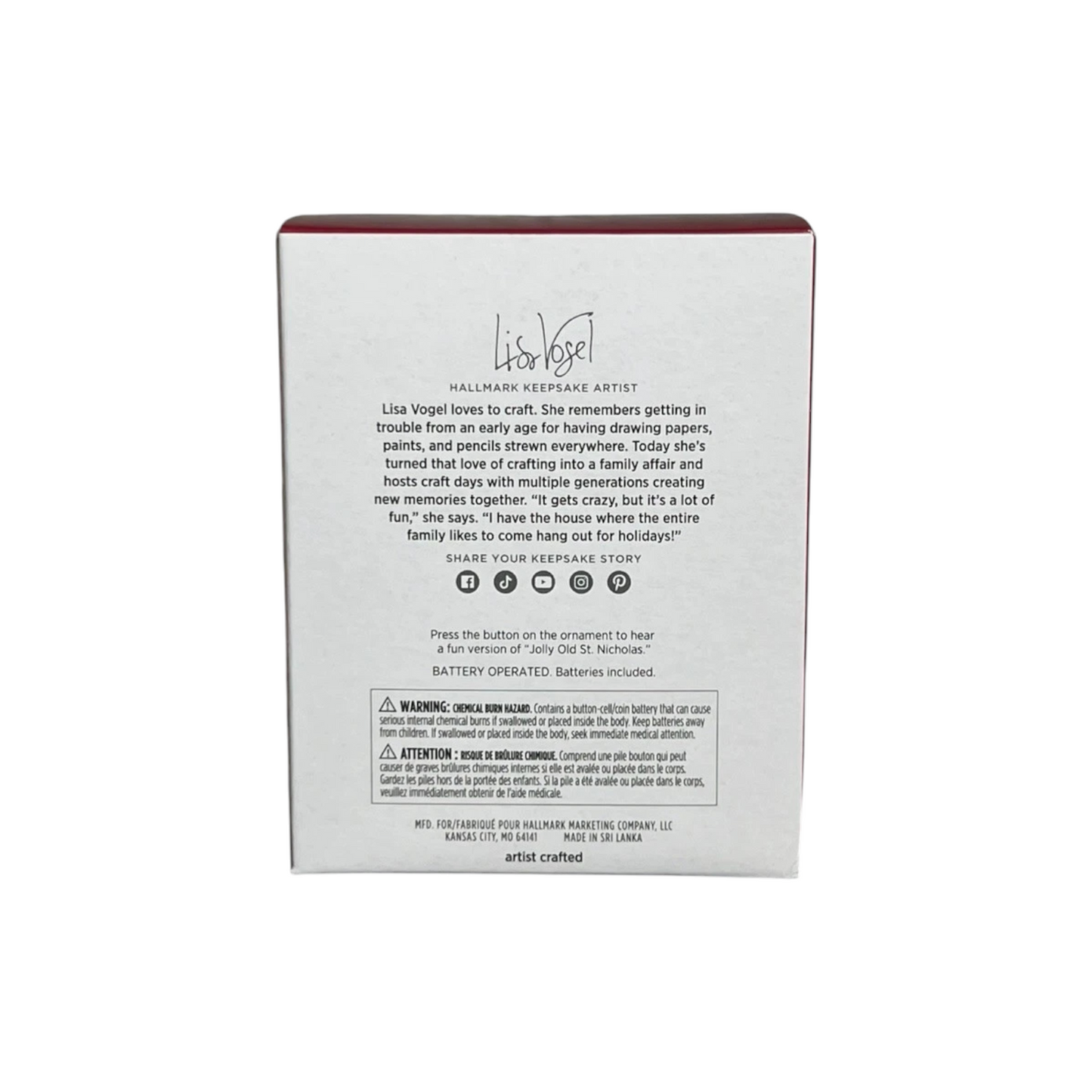 2024 Wrapped Up in Christmas Hallmark Ornament (Snowmen) QGO2581