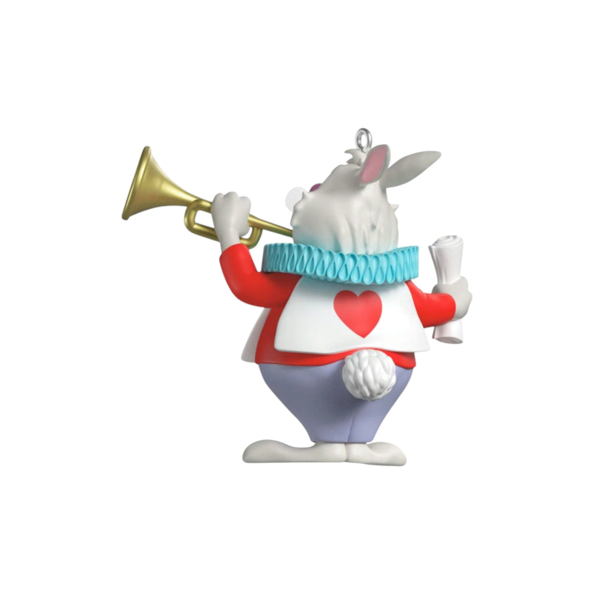 2026 The White Rabbit - 75th Anniversary Limited Hallmark Ornament QXE3566 Image3