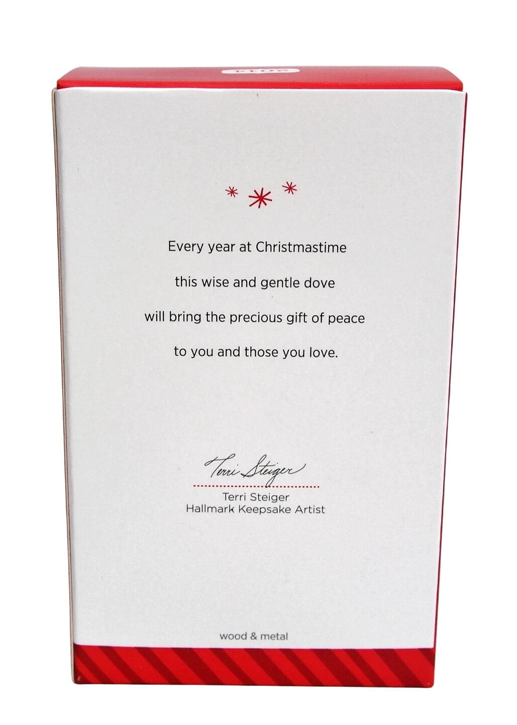 2014 On Wings of Peace Hallmark Ornament (Bird) QGO1353