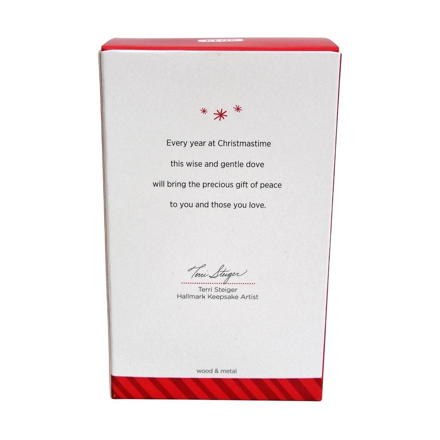 2014 On Wings of Peace Hallmark Ornament (Bird) QGO1353