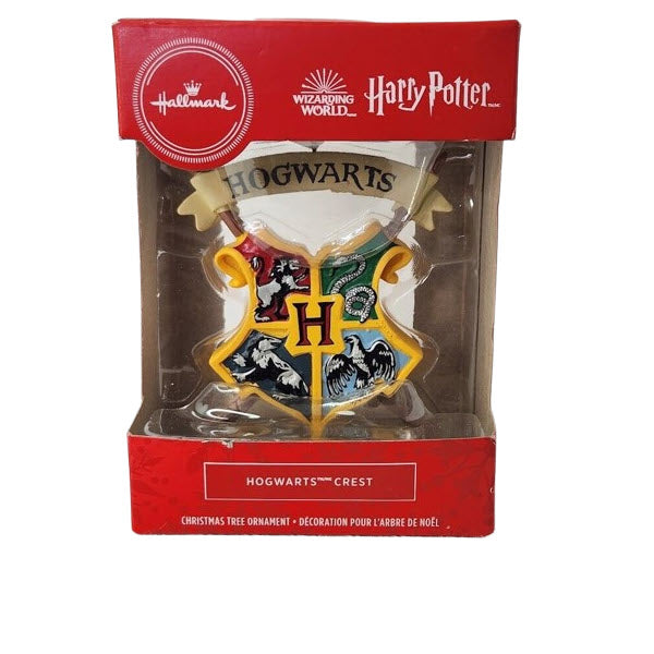 2HCM6344 Hogwarts Crest Hallmark Ornament (Harry Potter) 2HCM6344