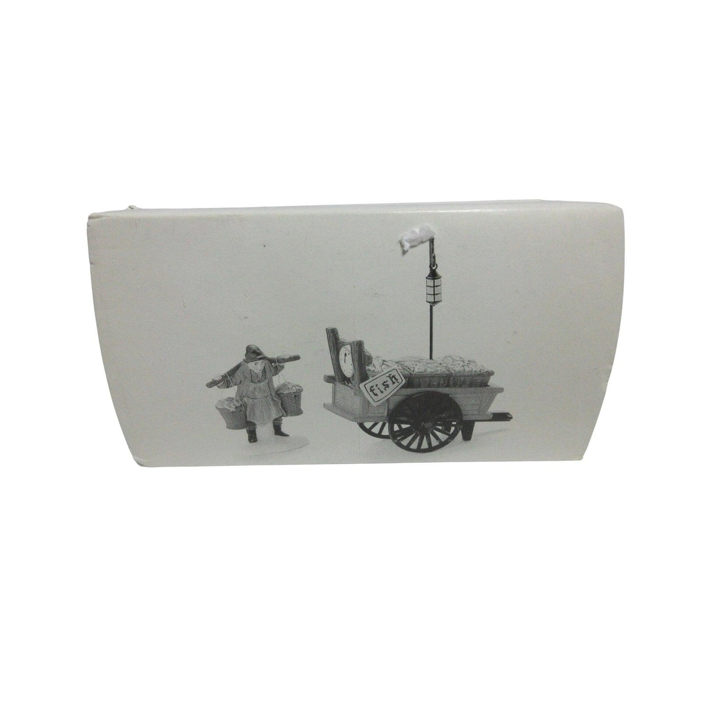1991 Chelsea Market Fish Monger & Cart – Village Accessories (Set of 2)