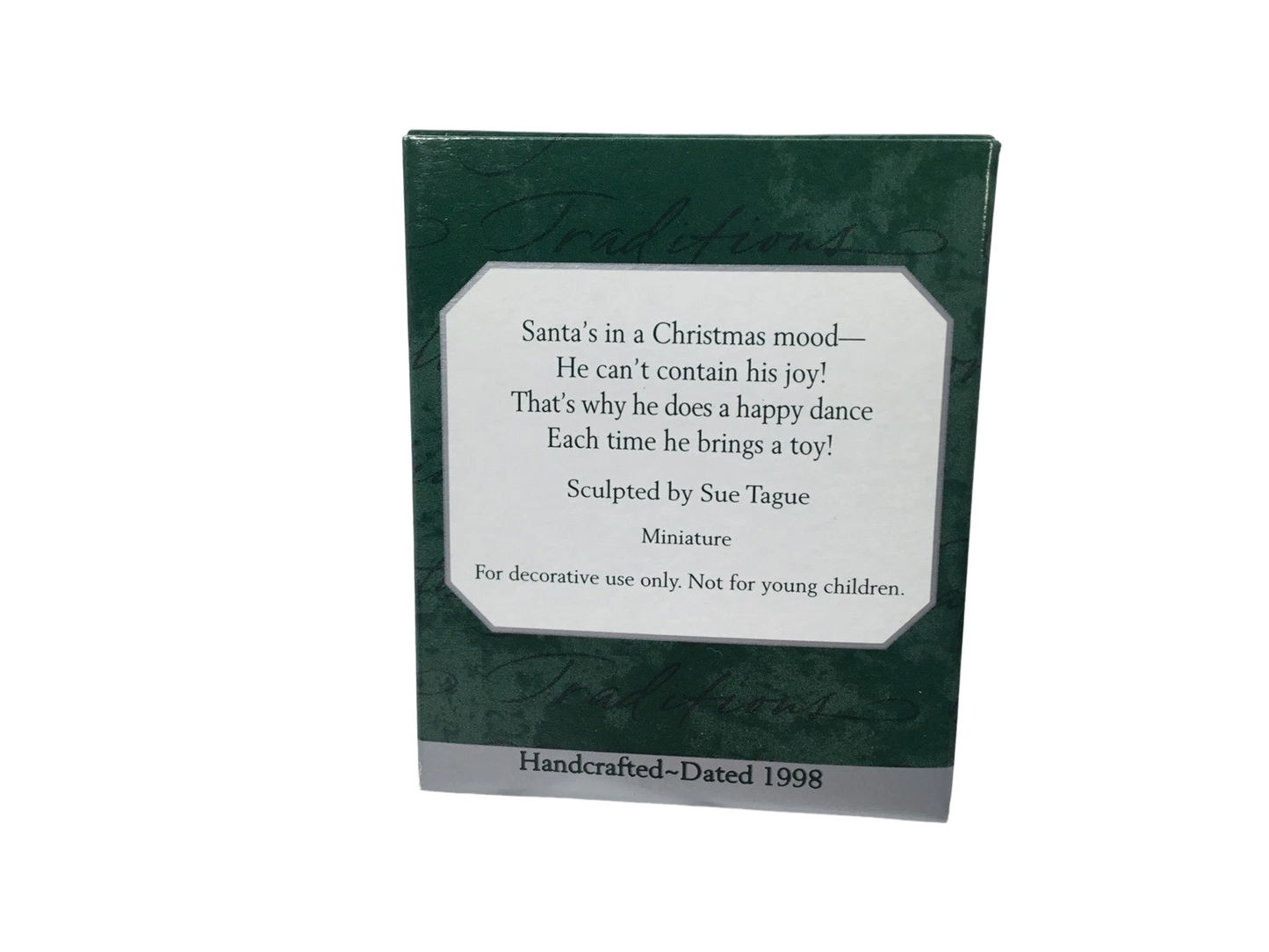 1998 Holly-Jolly Jig Hallmark Ornament (Santa Claus) QXM4266