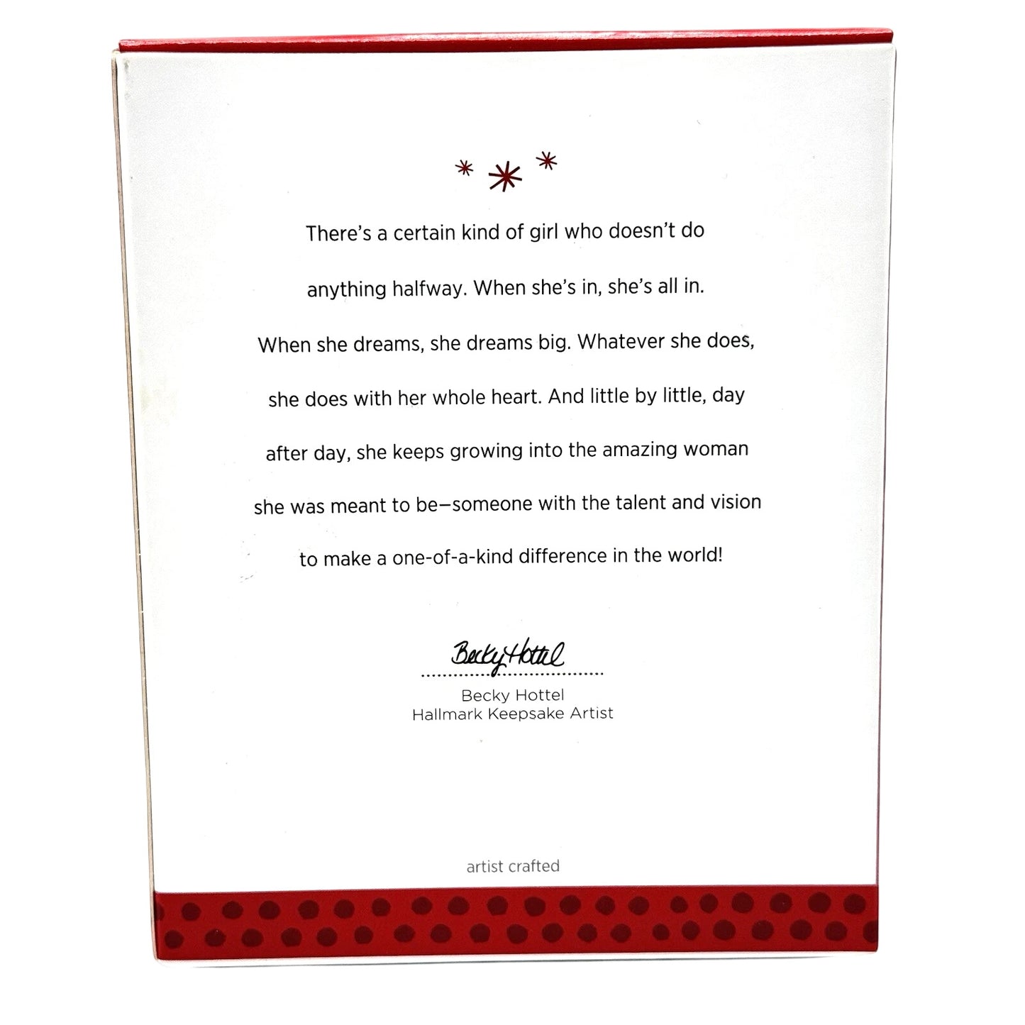 2013 Reach For The Start Hallmark Ornament (Star) QXG1002