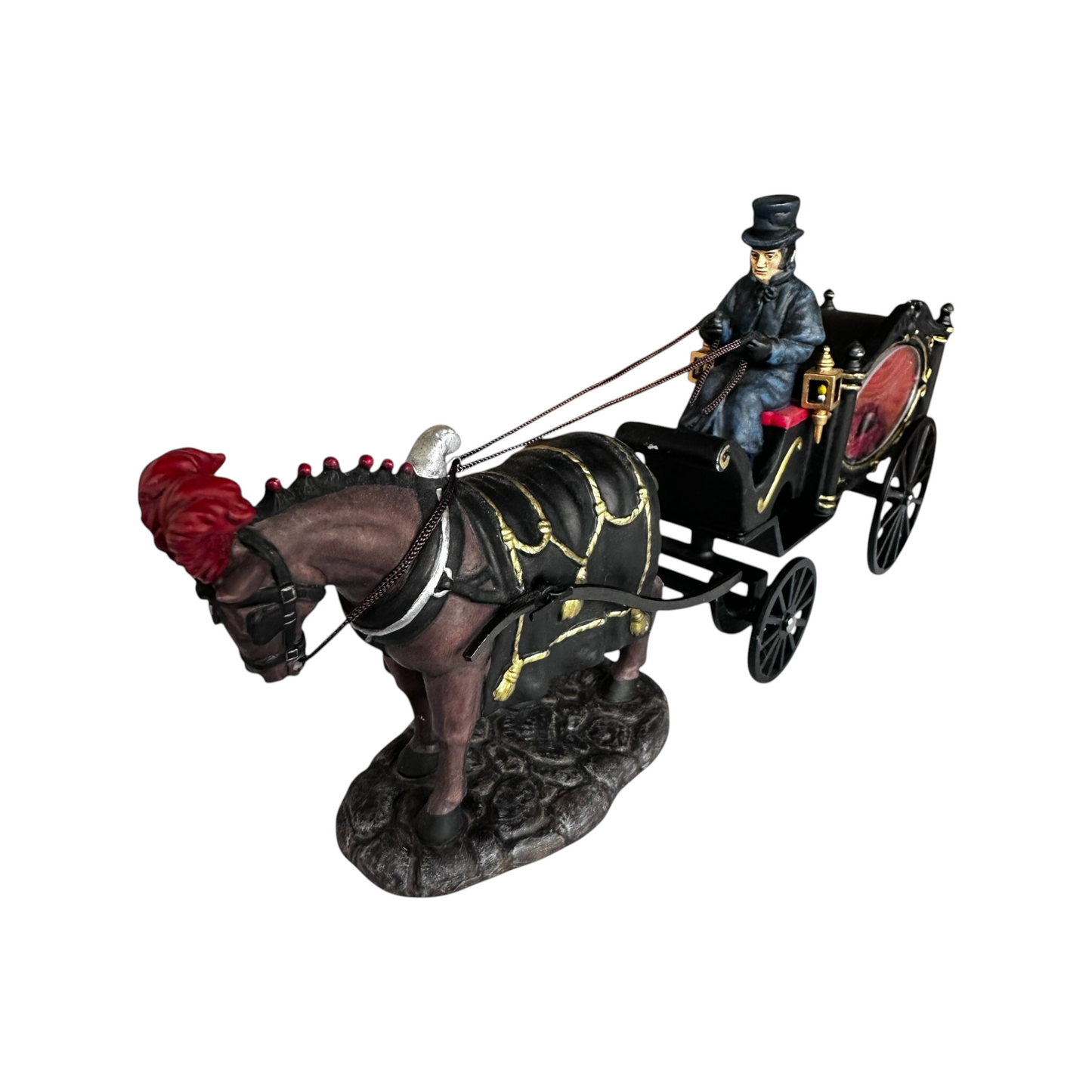 Vintage Horse Drawn Hearse - All Hallows' Eve - Dickens' Village Series (Department 56) 58574