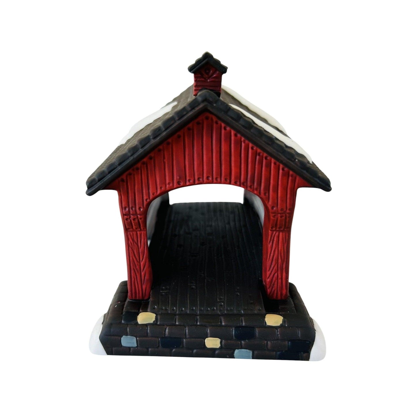 Vintage Red Covered Bridge (Department 56) 5987-0