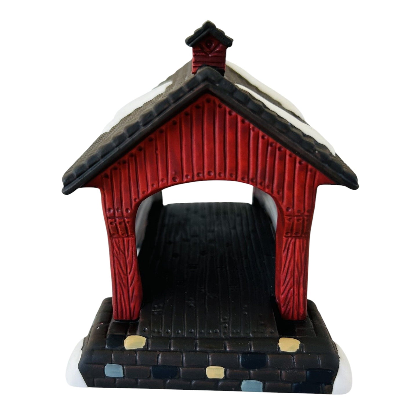 Vintage Red Covered Bridge (Department 56) 5987-0