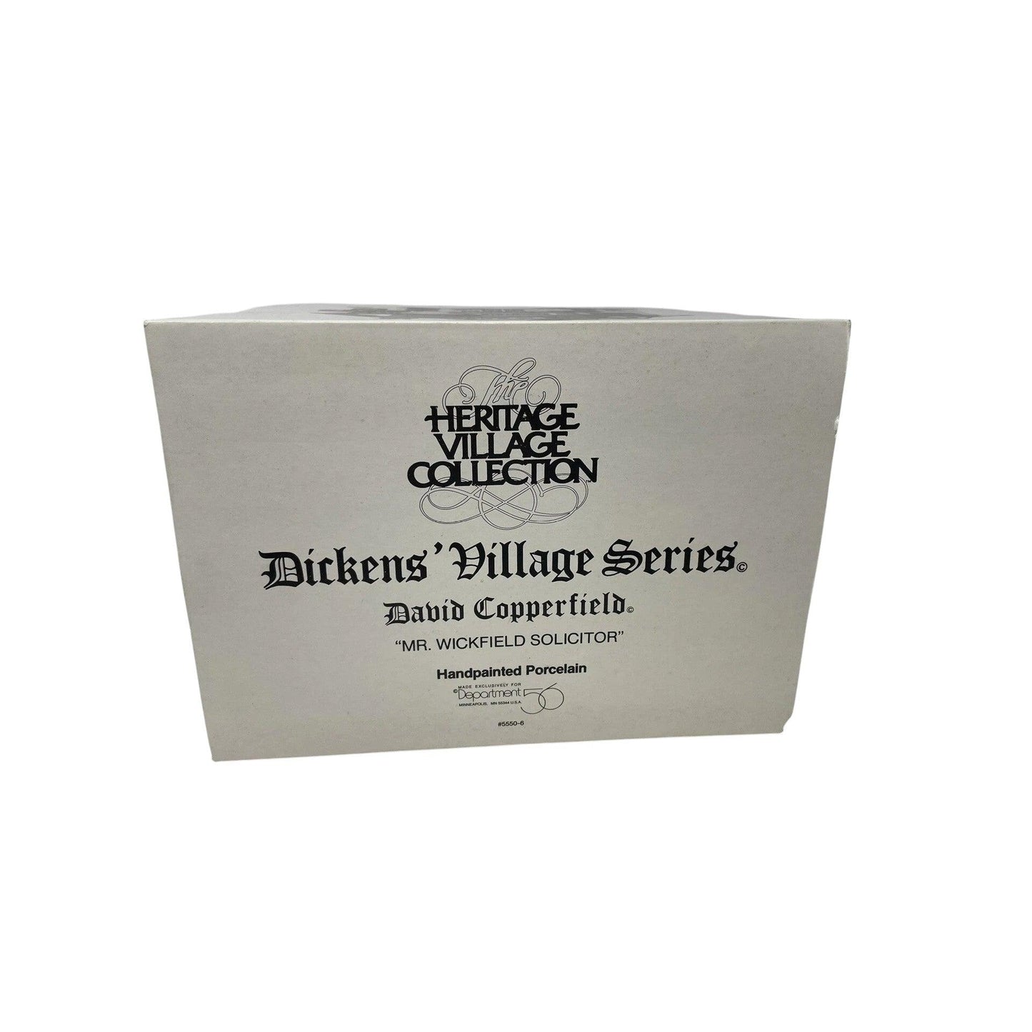 Vintage Mr. Wickfield Solicitor - Dickens' Village Series David Copperfield (Department 56) 1333288