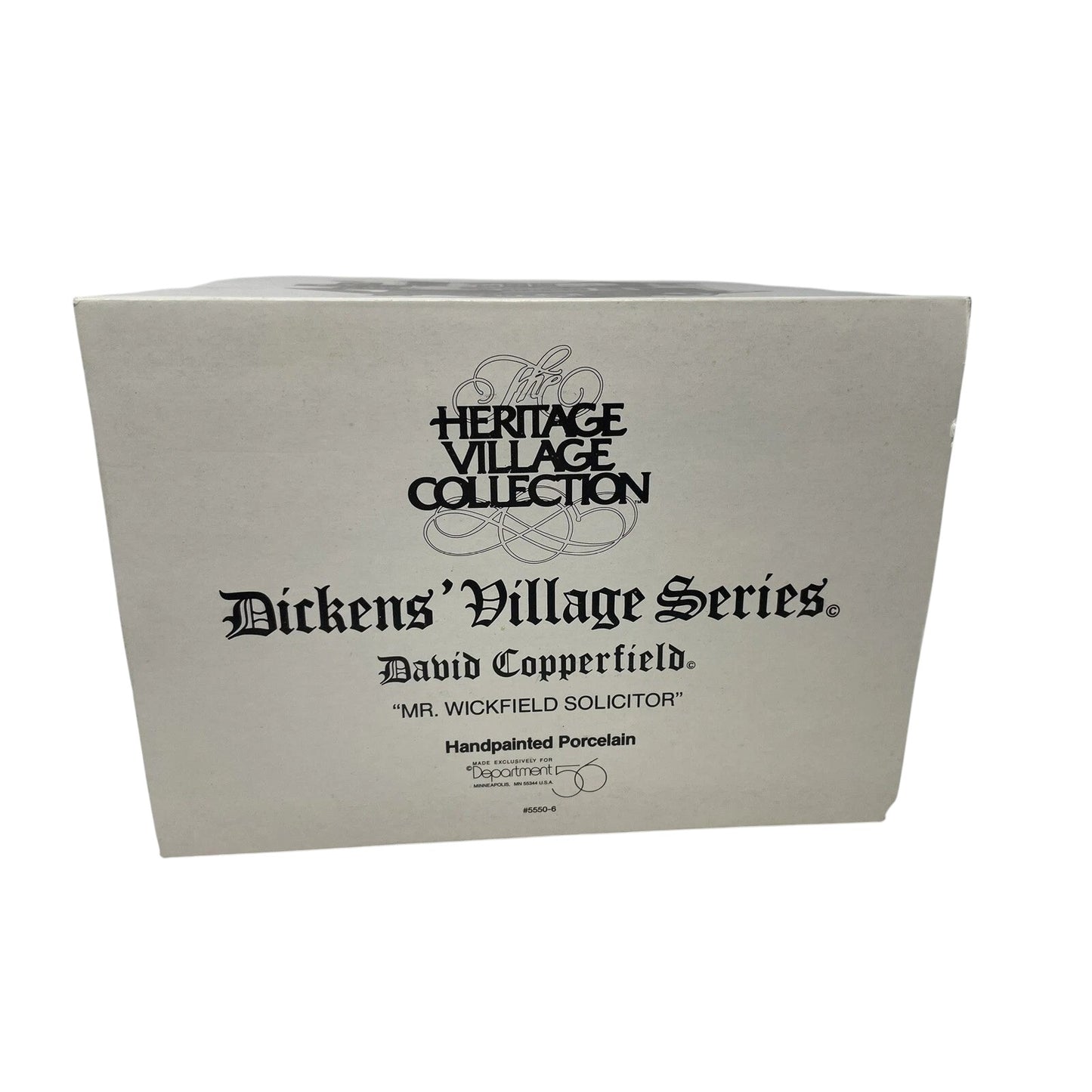 Vintage Mr. Wickfield Solicitor - Dickens' Village Series David Copperfield (Department 56) 1333288